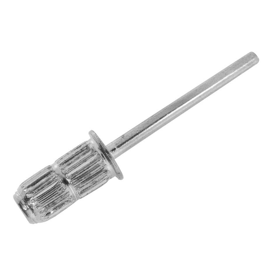 JUSTNAILS Premium Mandrel Fräser Bit für Schleifkappen silver
