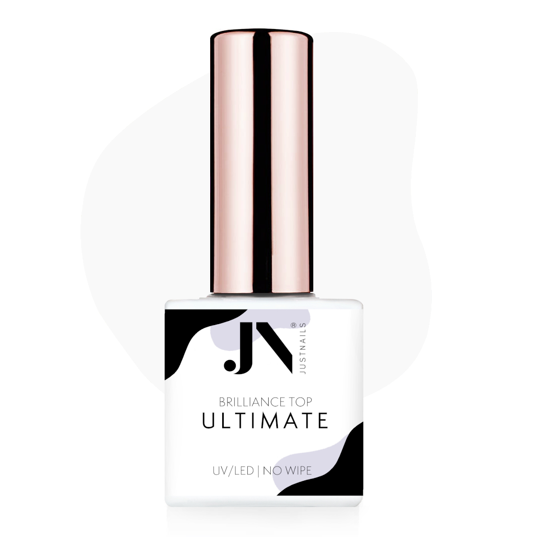 JUSTNAILS Brilliance Top - Ultimate Finish Versiegelungsgel No Wipe 10ml
