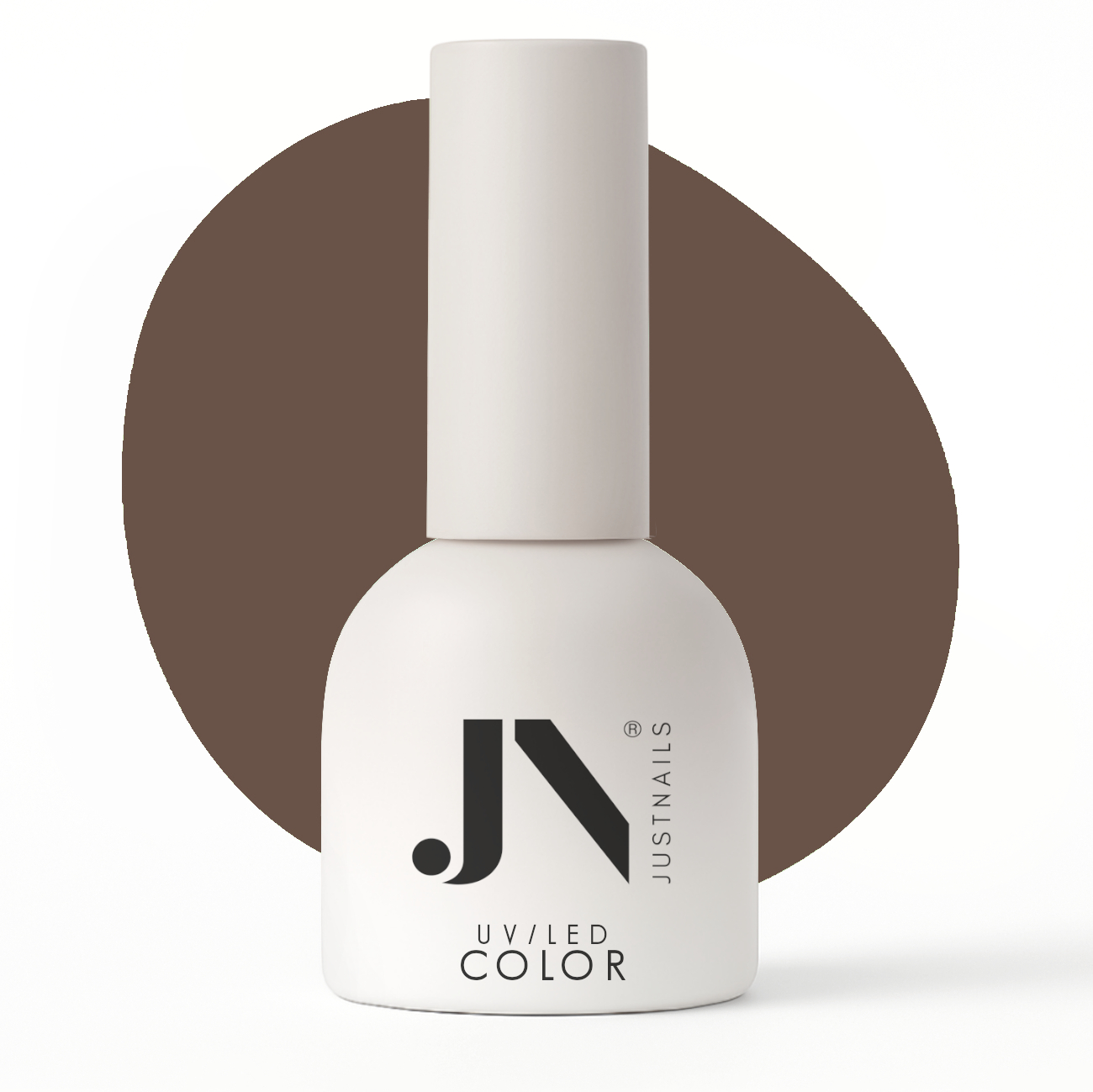 JUSTNAILS Gel Polish Color - WHISPERING OBSIDIAN - Soak-off