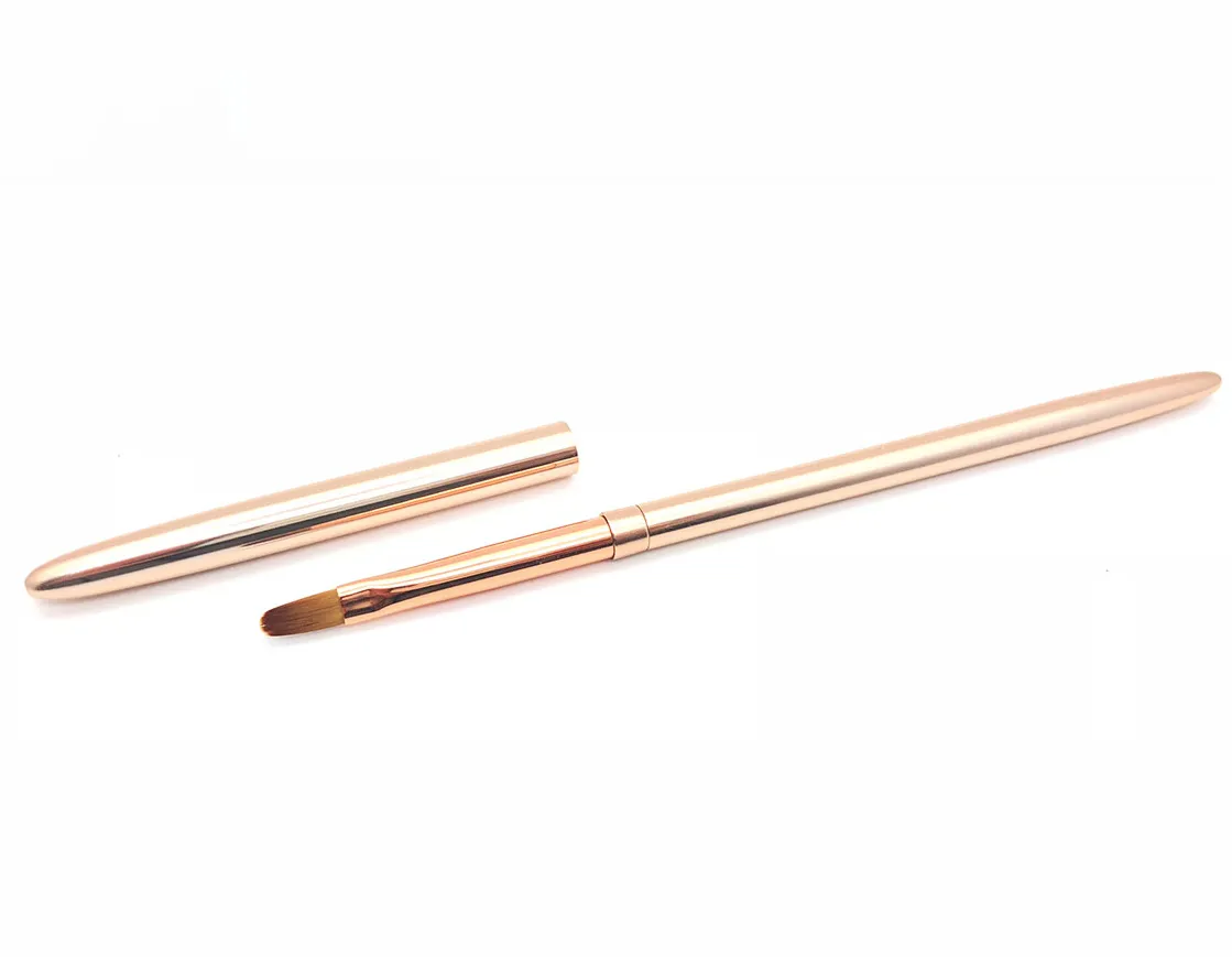 JUSTNAILS Premium Pinsel Katzenzunge Gr.6 Rose
