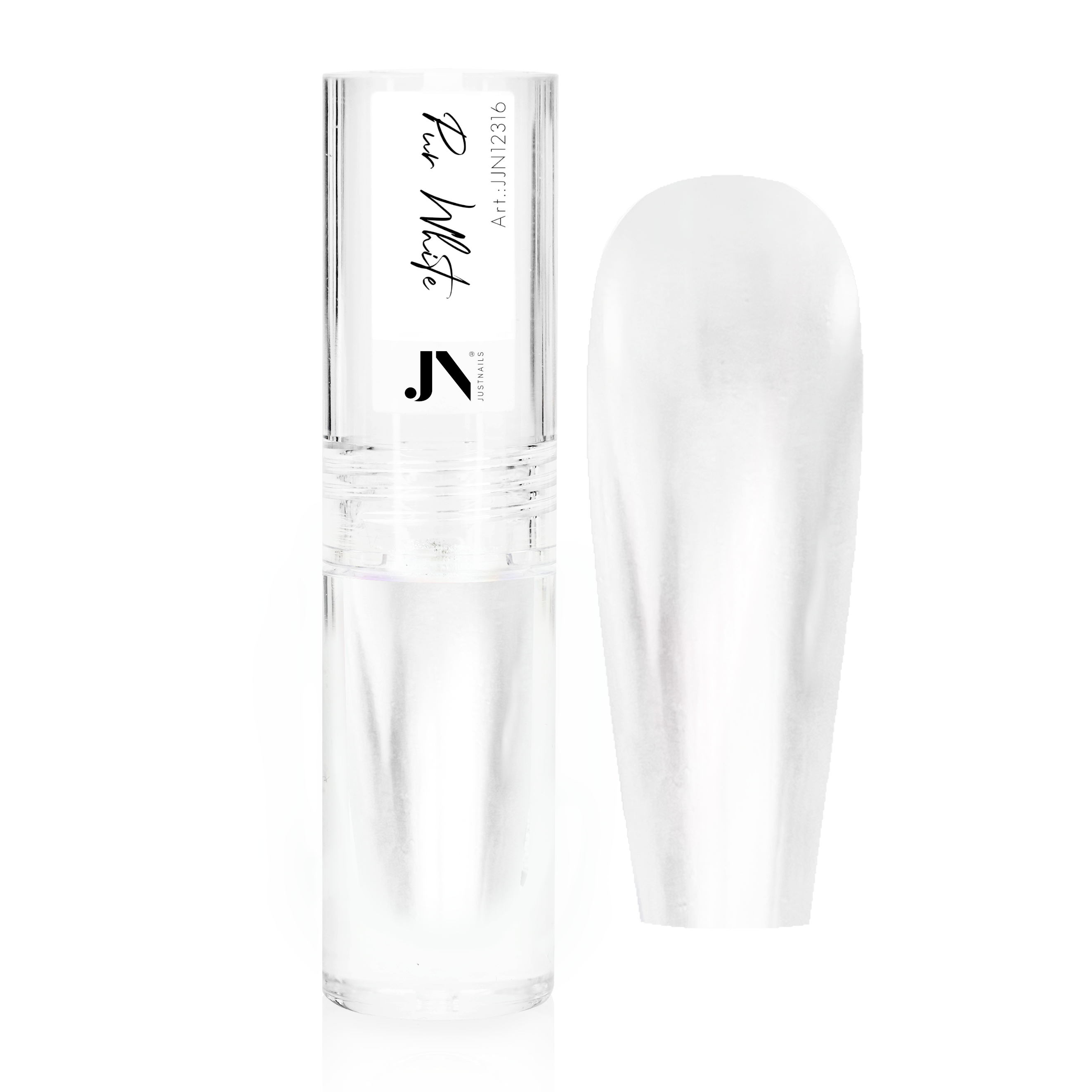 JUSTNAILS NEW Glamour Liquid Powder - Pur White