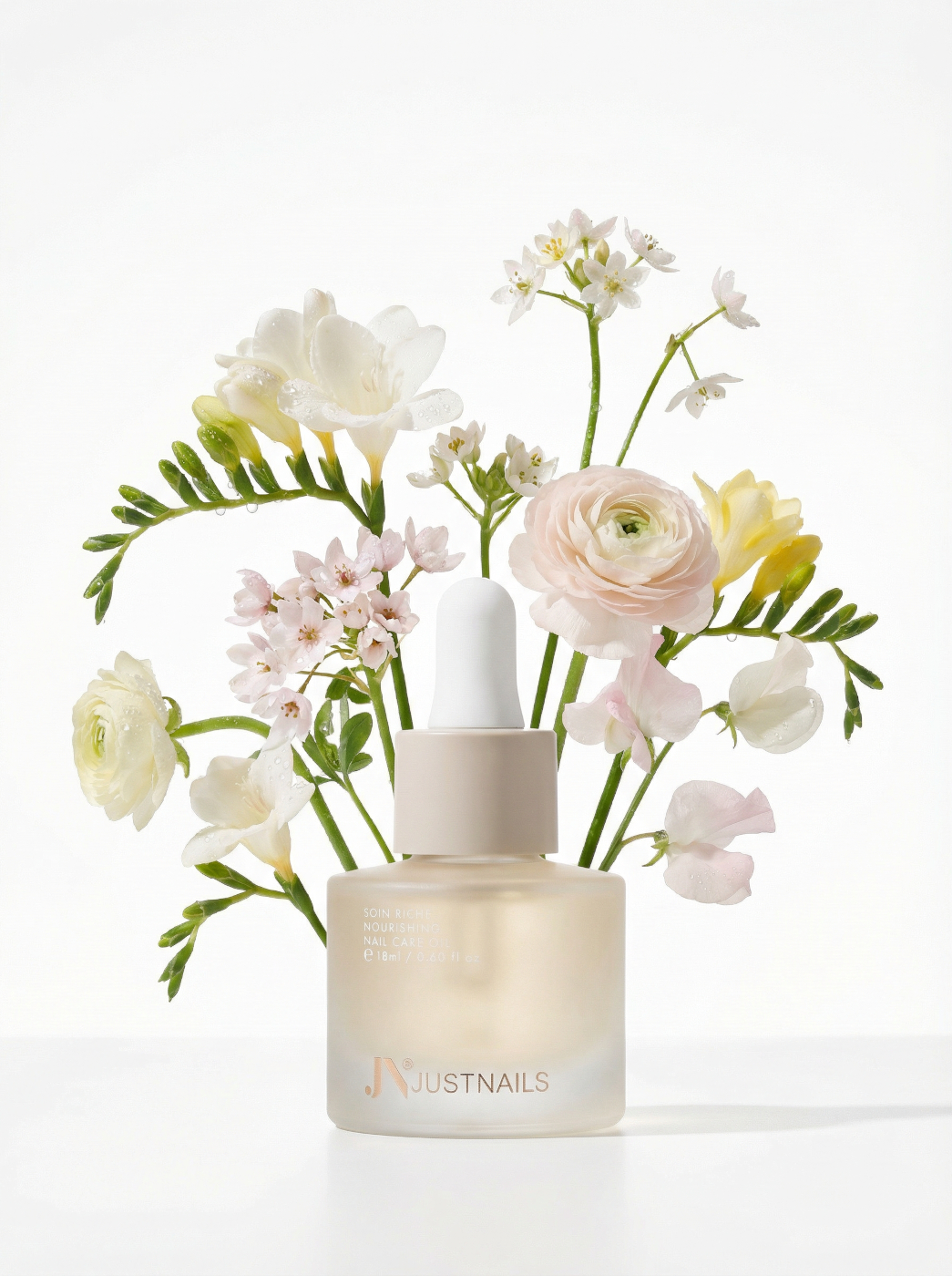 JUSTNAILS Premium Protect Nagelöl - Fresh Flower Bouqet 18ml