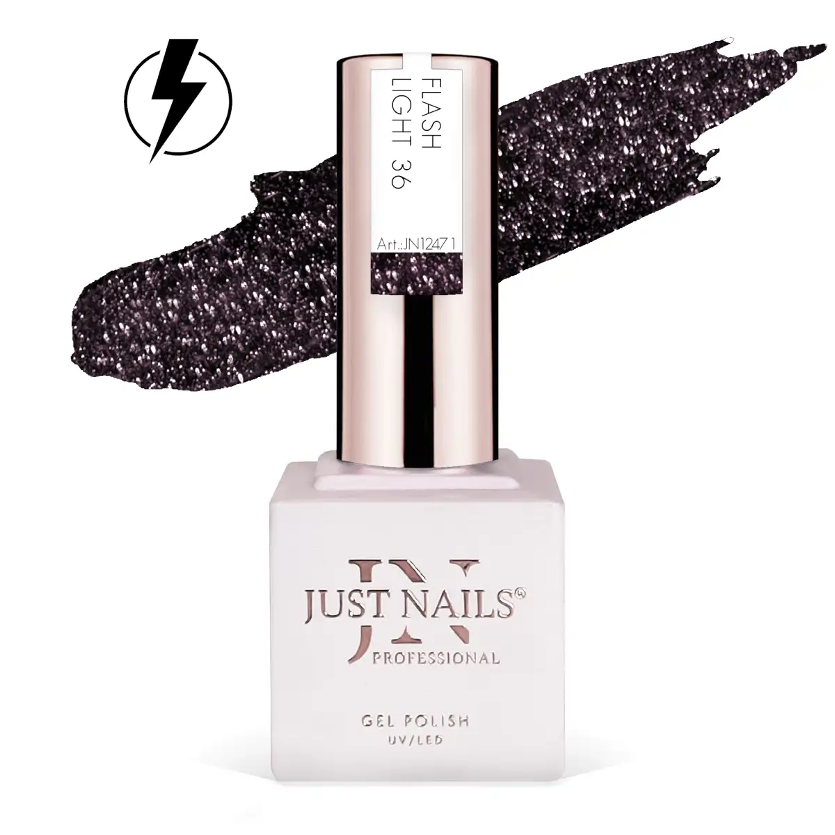 JUSTNAILS Gel Polish Color - Flash Light 36 - Soak-off 