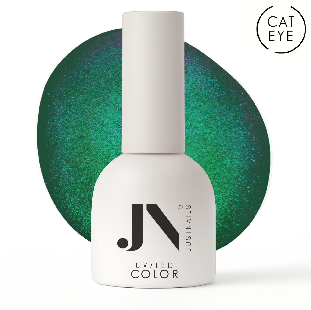  JUSTNAILS Polish Gel 5D Cat Eye - Emerald Cut 