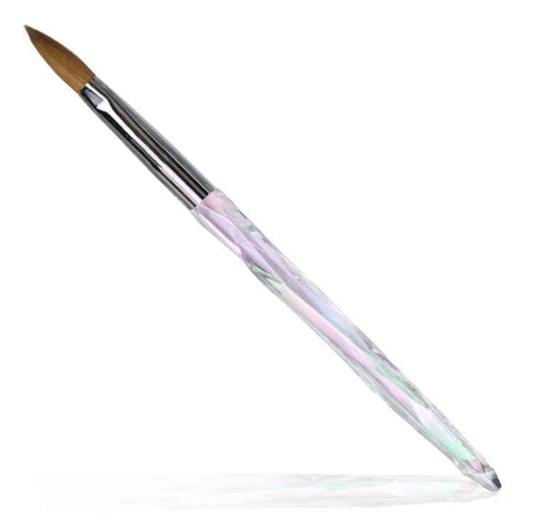 JUSTNAILS Premium 100% Kolinsky Acryl Pinsel Diamond