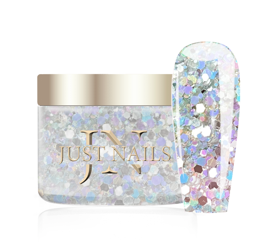 JUSTNAILS Premium Acryl Pulver - ICY RAINBOW 12g
