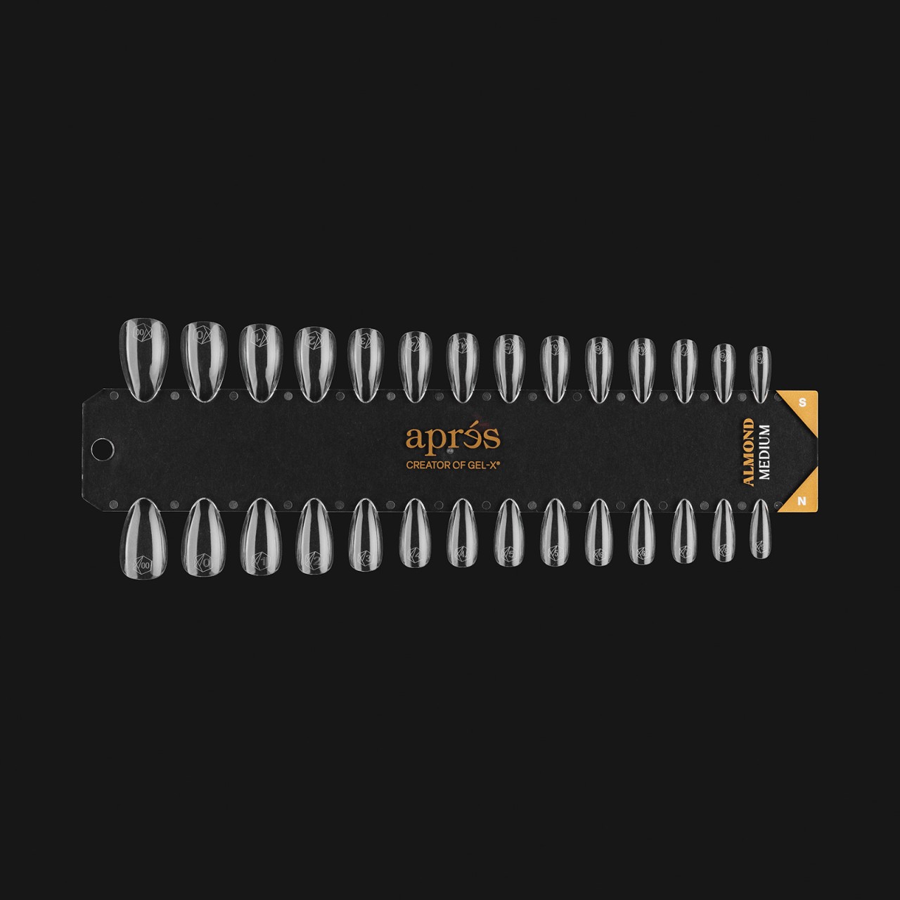  Gel-X Tip Swatch: Natural/Sculpted Almond Medium