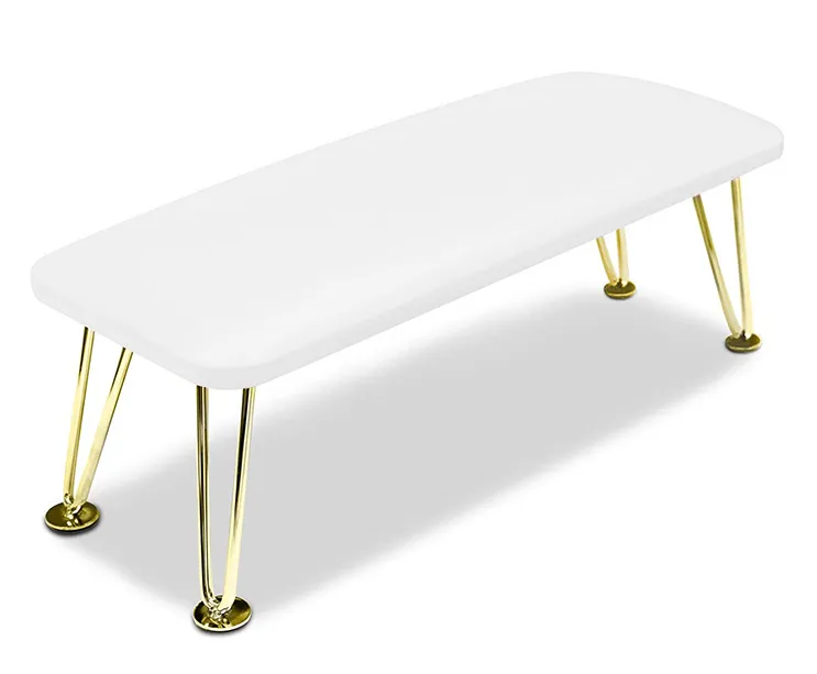 JUSTNAILS Deluxe Handablage Auflage Polster Ablage Gold groß