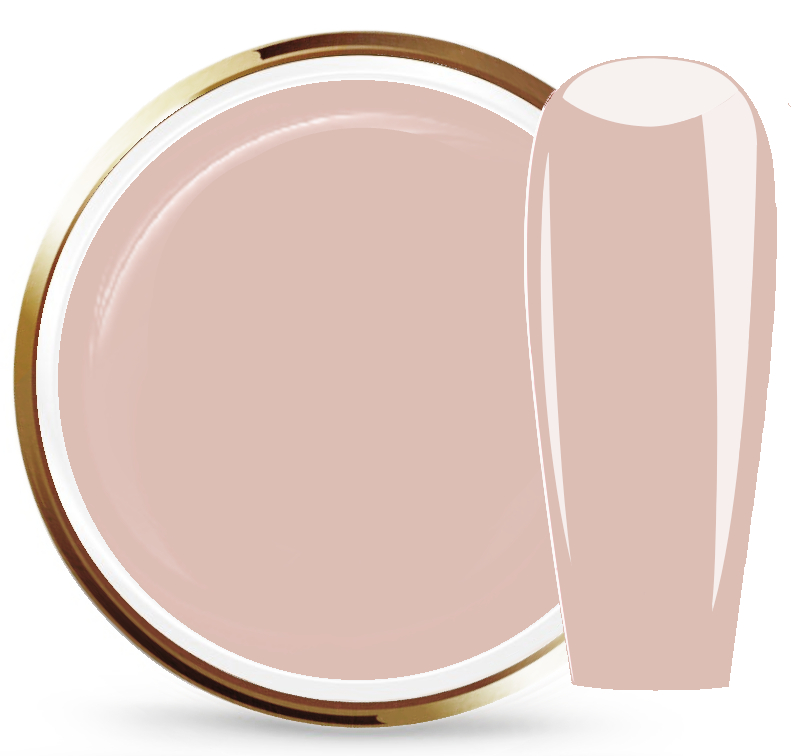 JUSTNAILS Farbgel Taup-less