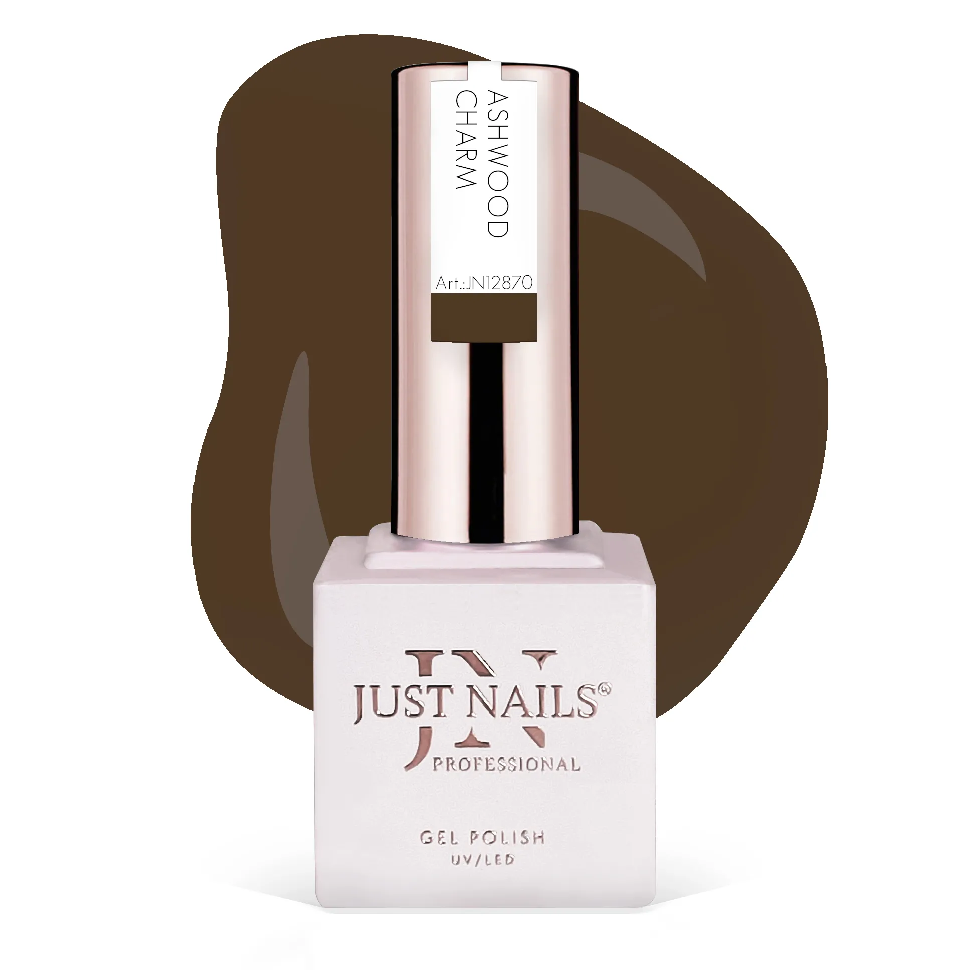 JUSTNAILS Gel Polish Color - ASHWOOD CHARM - Soak-off