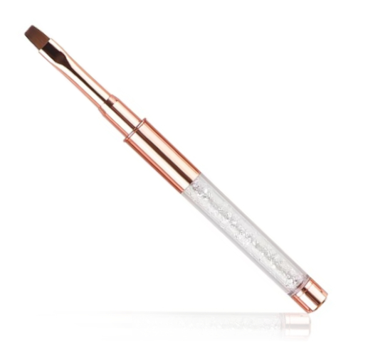 JUSTNAILS Premium Luminous Pinsel Rosé  Gr. 6 Square