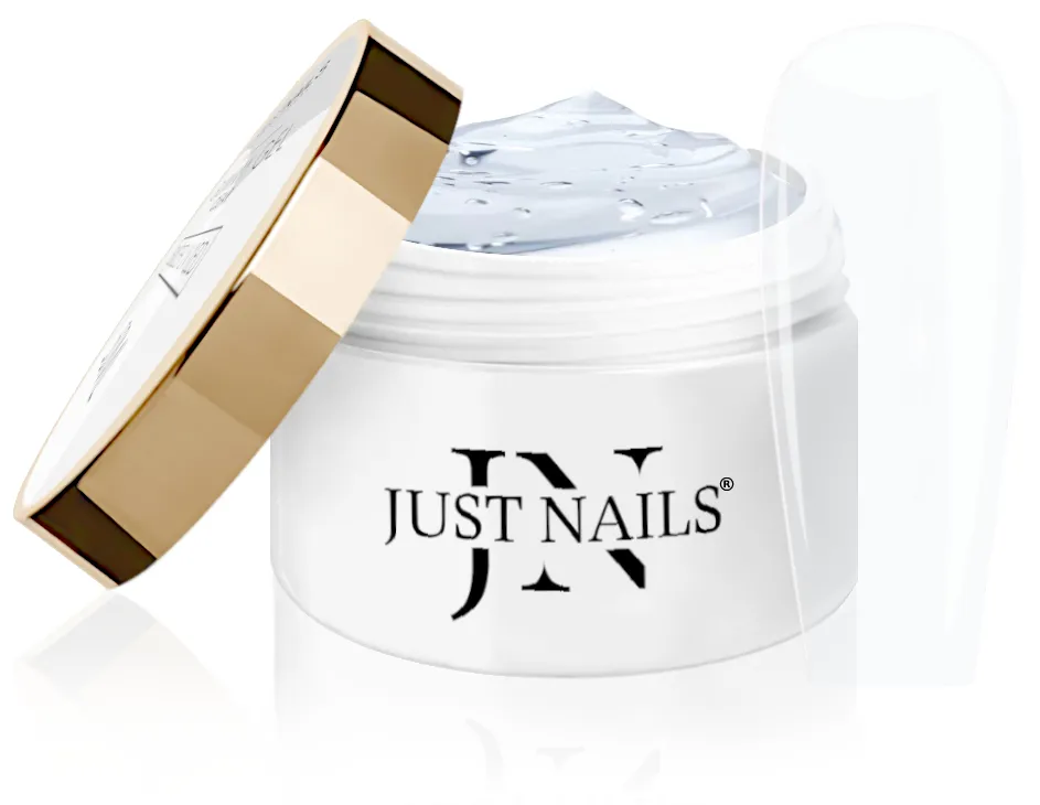 JUSTNAILS GUMMY Gel - Press on Gel ohne Schwitzschicht - Clear