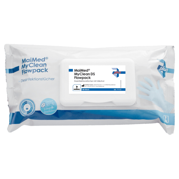 Flächen Desinfektionstücher - MyClean DS Flowpack 