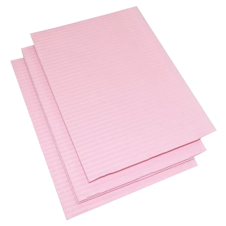 JUSTNAILS 50x Einweg Tischunterlagen Servietten rosa