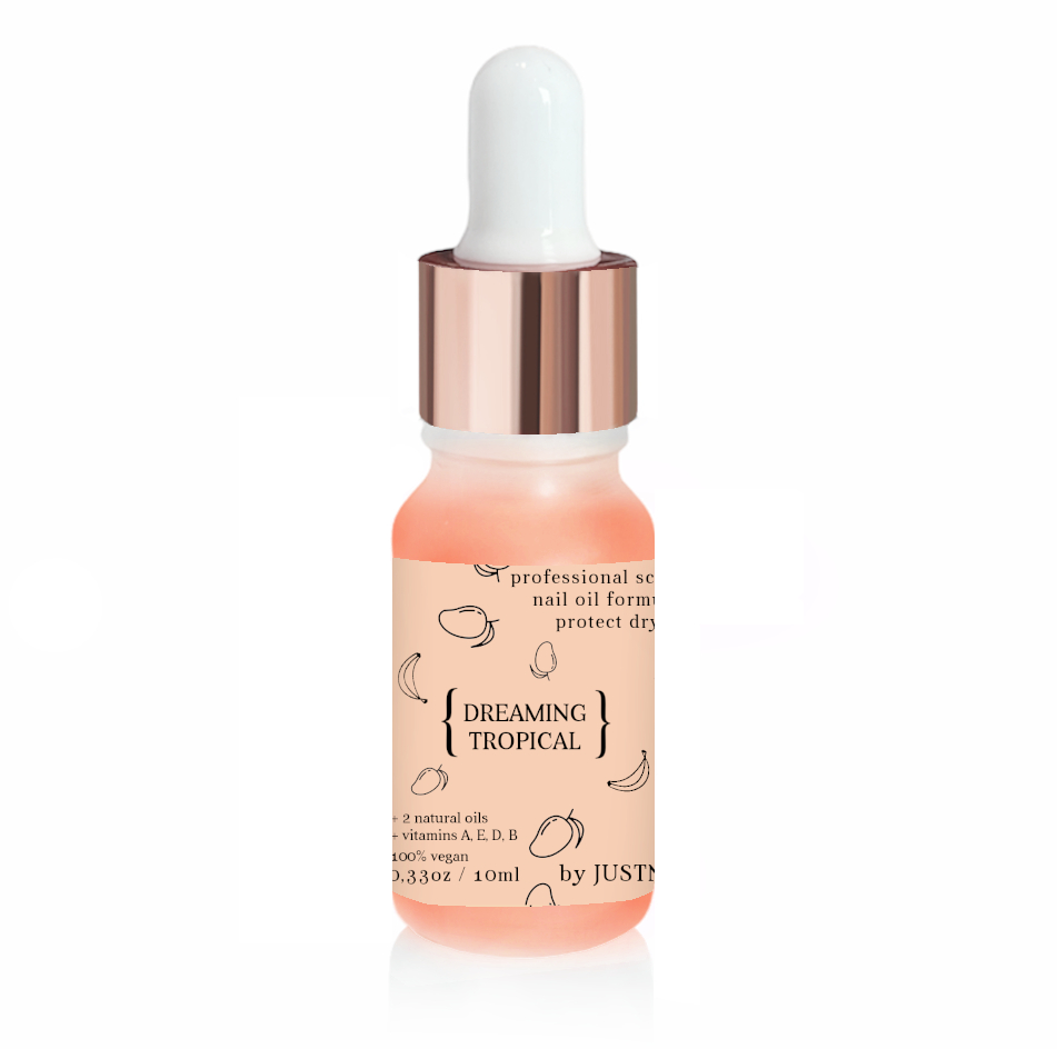 JUSTNAILS Premium Protect Nagelöl - Dreaming Tropical 10ml