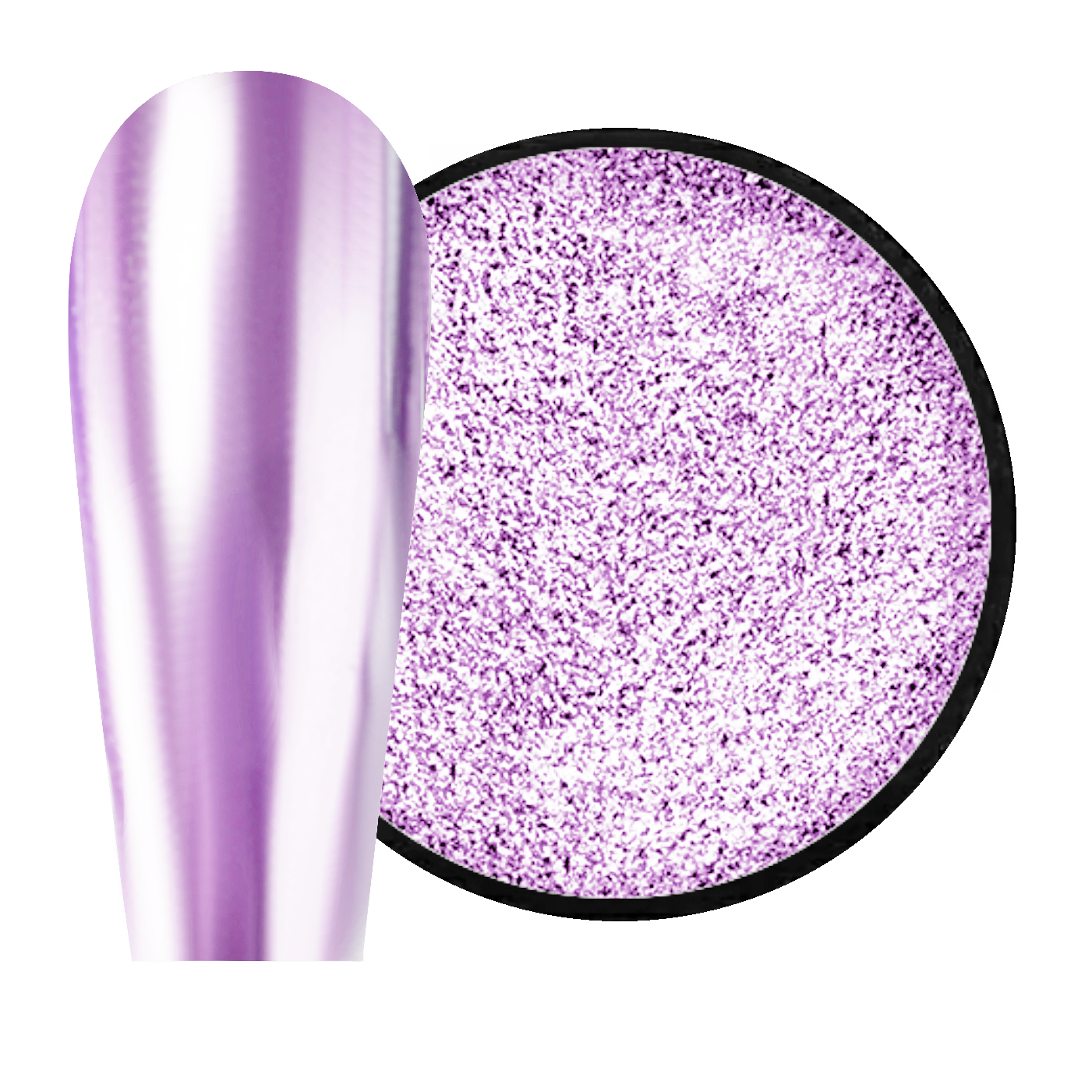 JUSTNAILS Mirror-Glow Nagel Pigment - My Lady ABVERKAUF