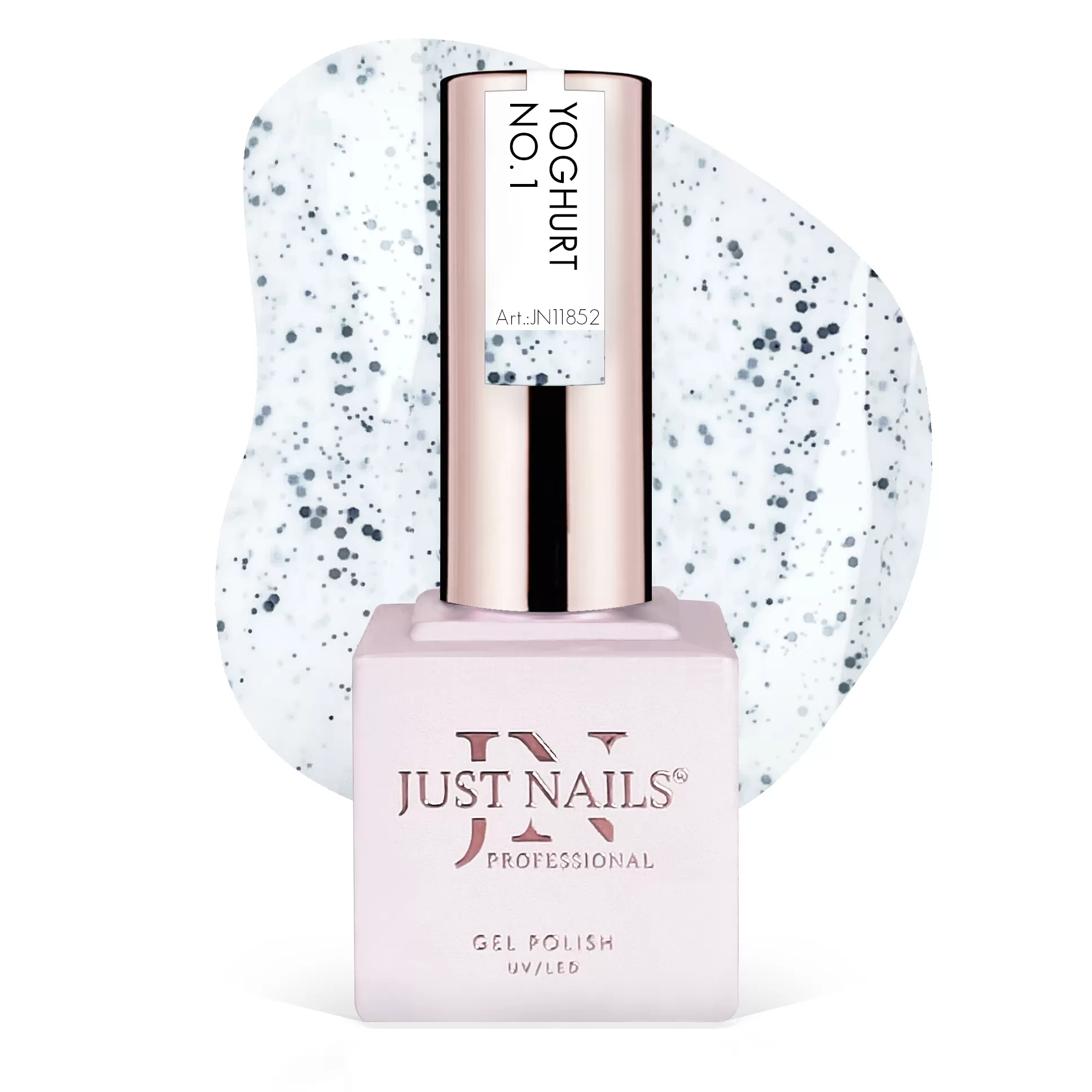 JUSTNAILS Polish Color Gel - YOGHURT NO.1 - Soak-off ABVERKAUF LH