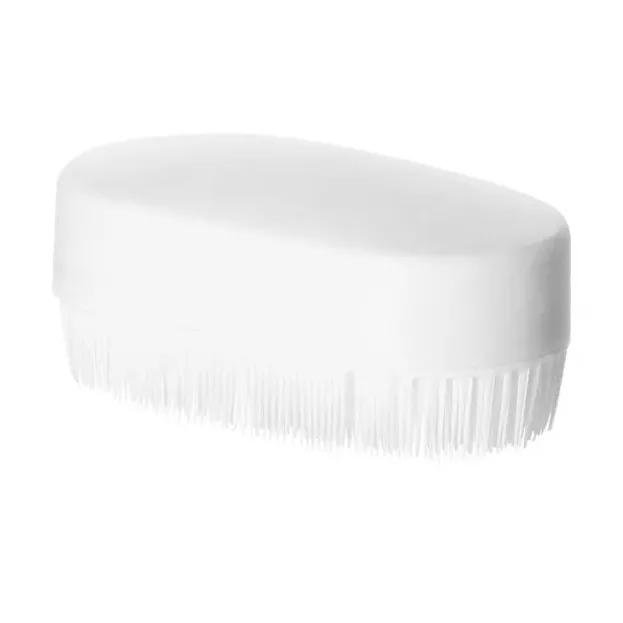 JUSTNAILS Staubpinsel Silikon white desinfizierbar