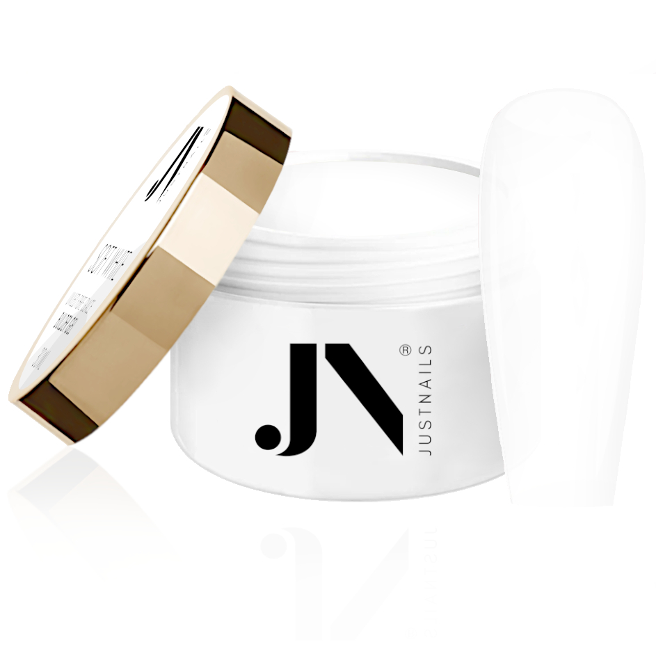 JUSTNAILS Cover Fibre Glace Premium Fibre - Soft White
