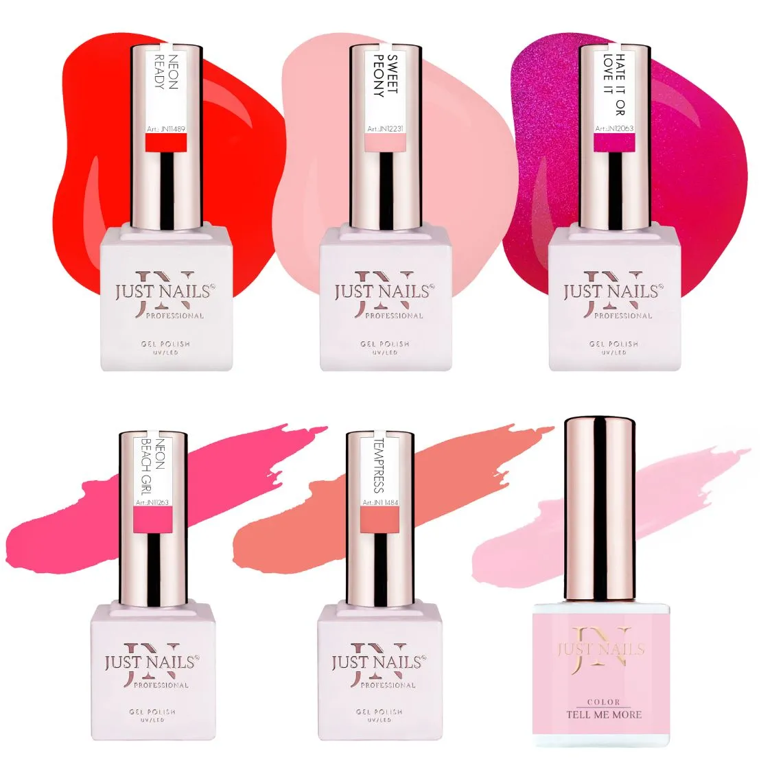 JUSTNAILS Professional Heatwave Set -Gel Polish Color
