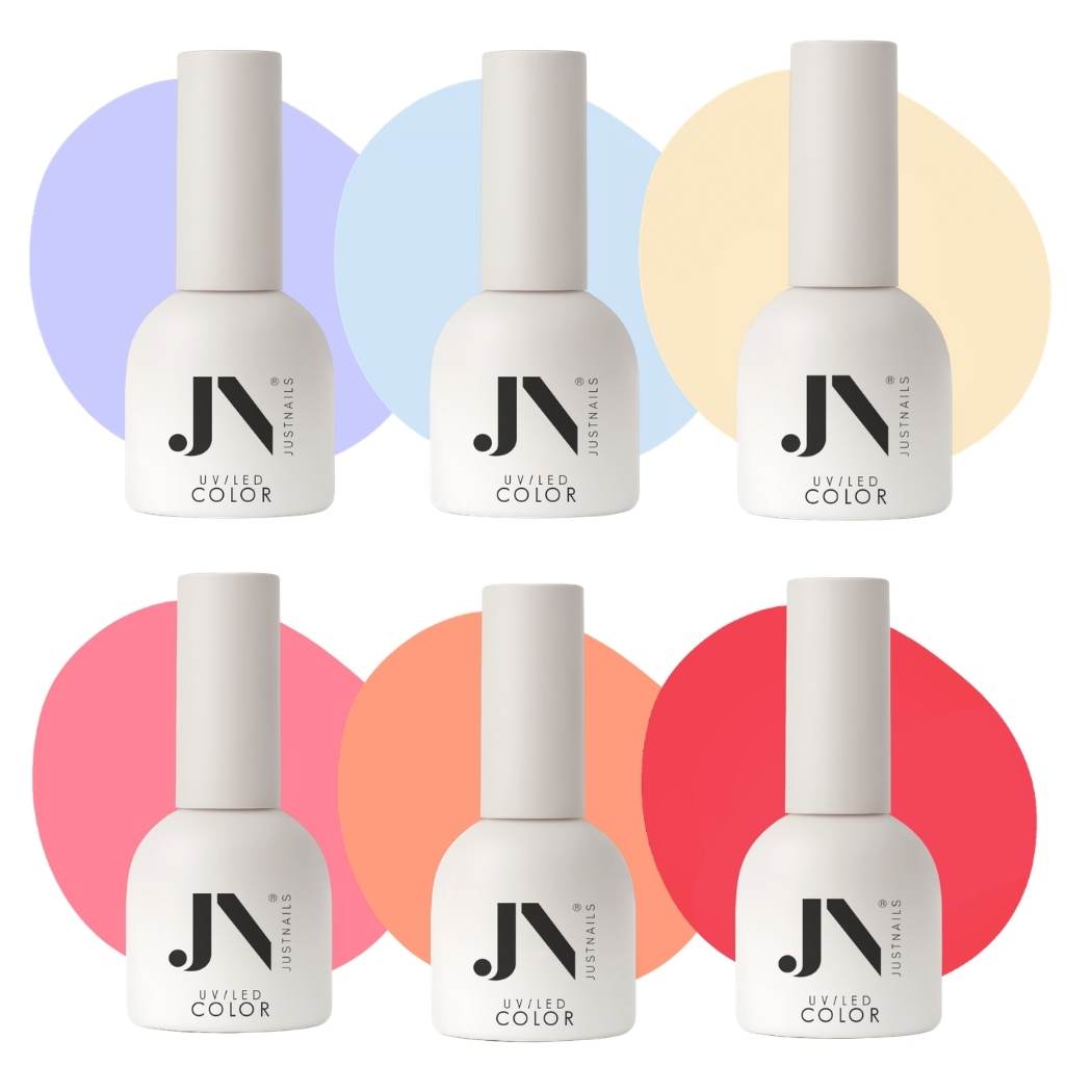  JUSTNAILS Professional Gel Polish Summer Set 