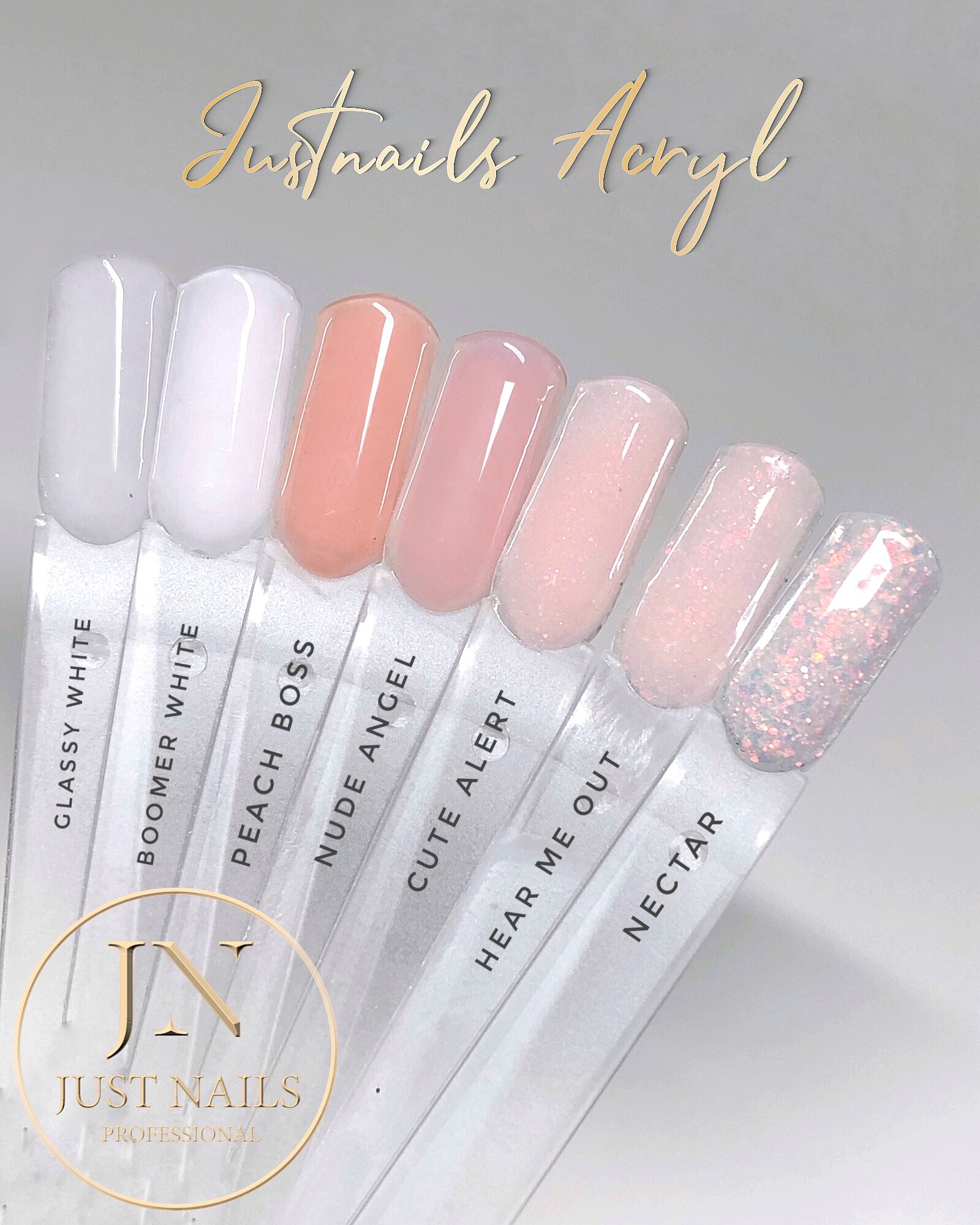 JUSTNAILS Premium Acryl - NUDE ANGEL