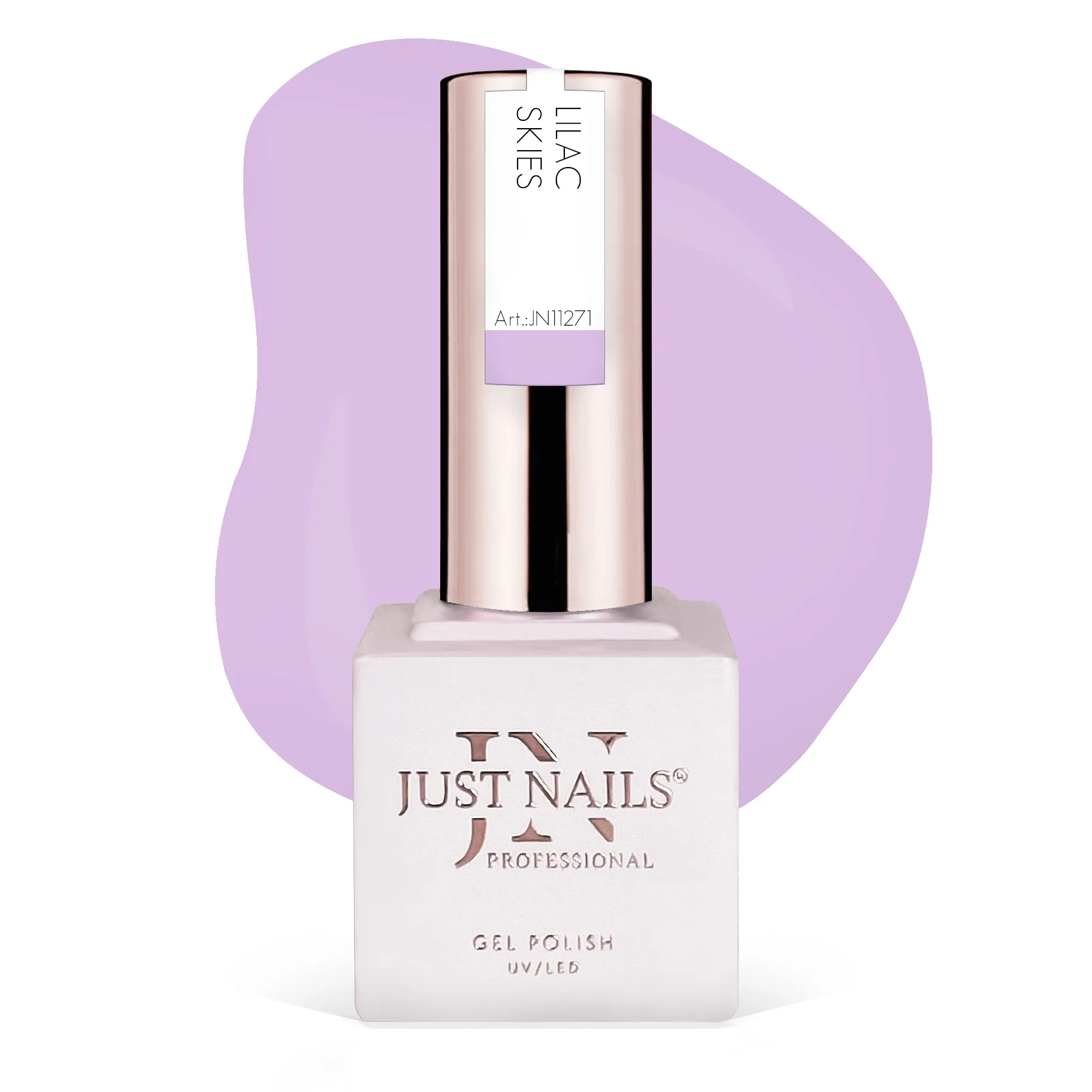 JUSTNAILS Gel Polish Color - Lilac Skies - Soak-off