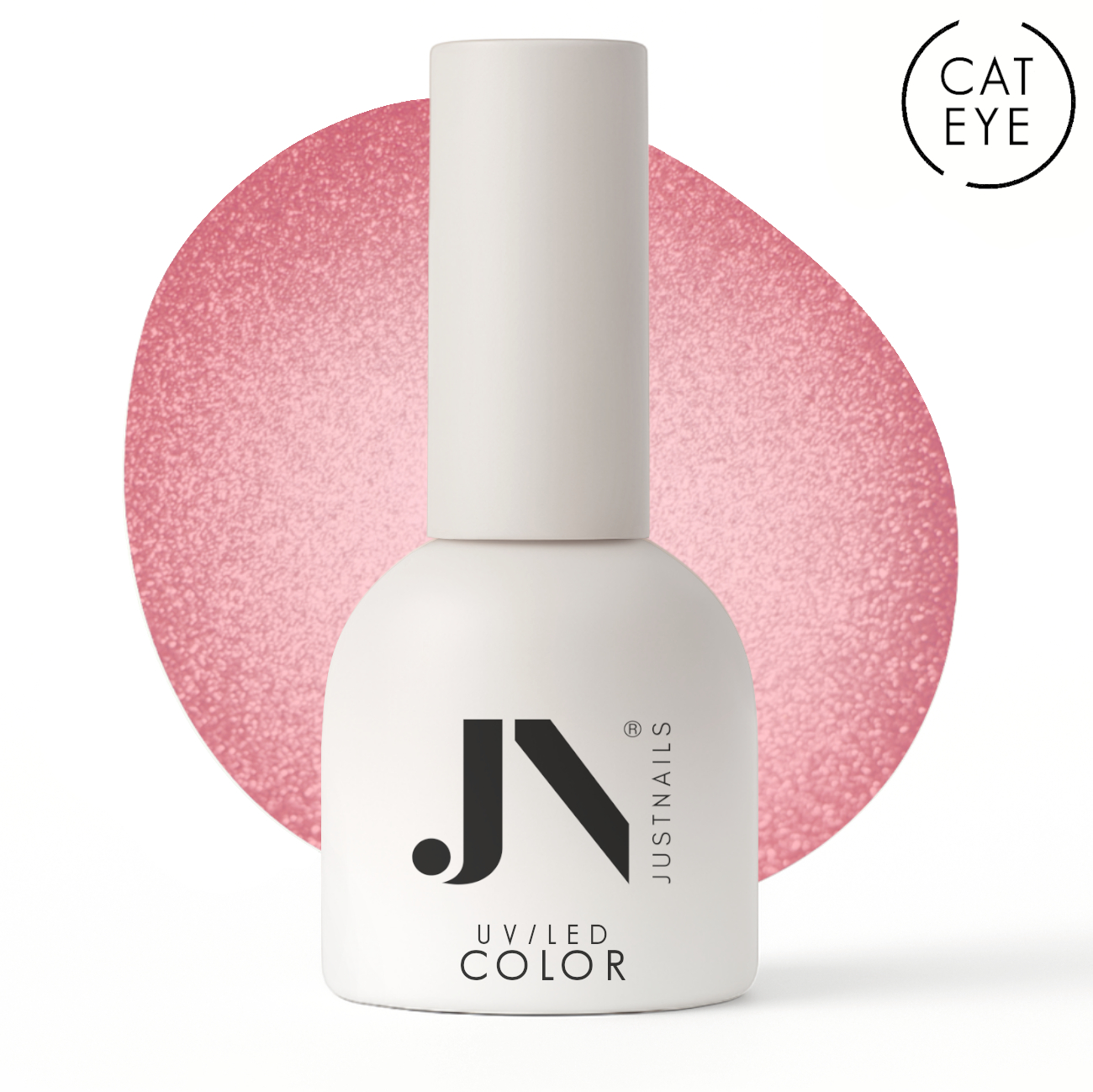  JUSTNAILS Polish Gel 5D Cat Eye - Pink Me Later 
