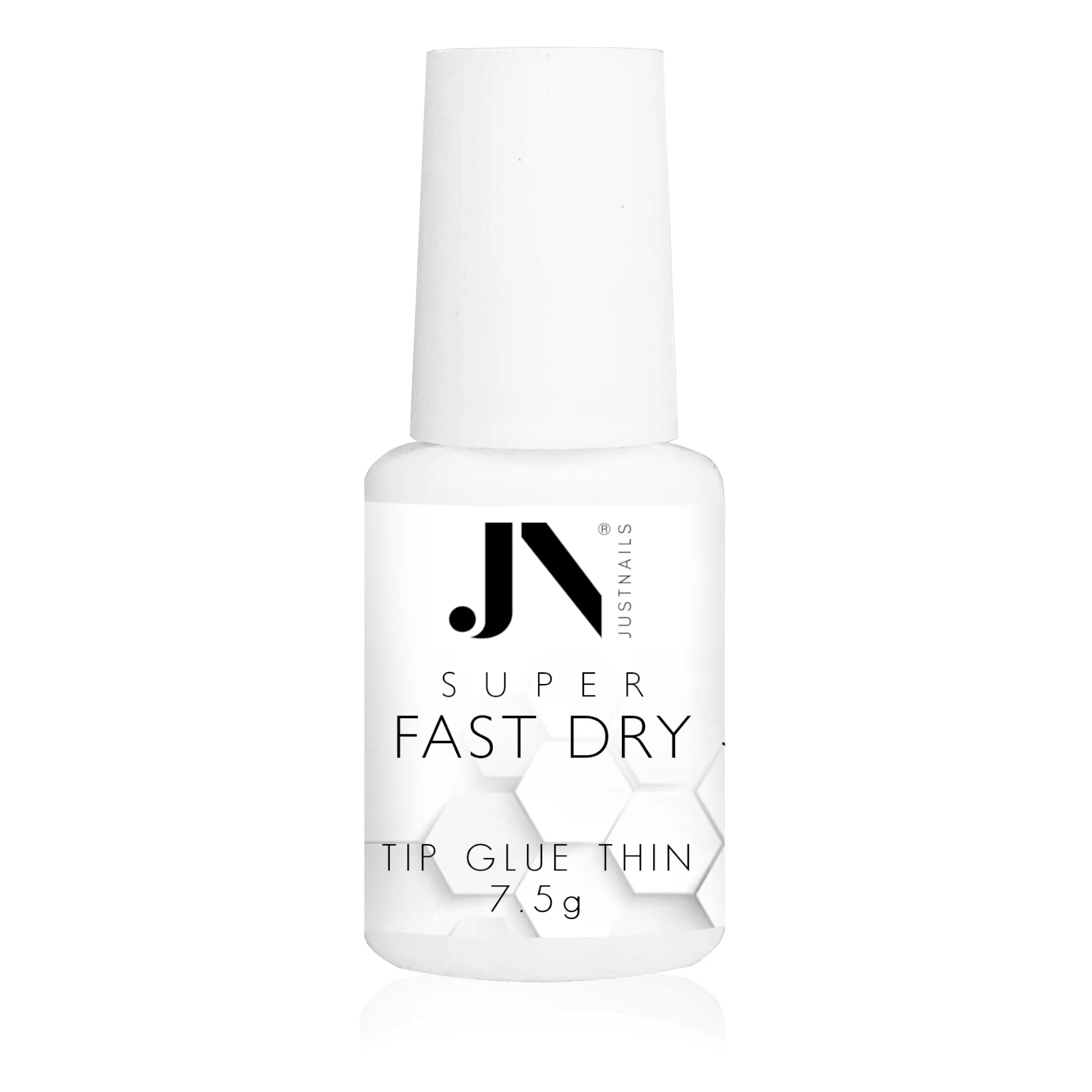 JUSTNAILS Tip Kleber SUPER FAST DRY Nagelkleber in Pinselflasche 7,5g