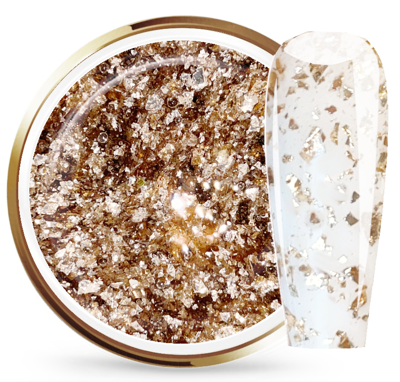 JUSTNAILS Glittergel Flakes De Luxe