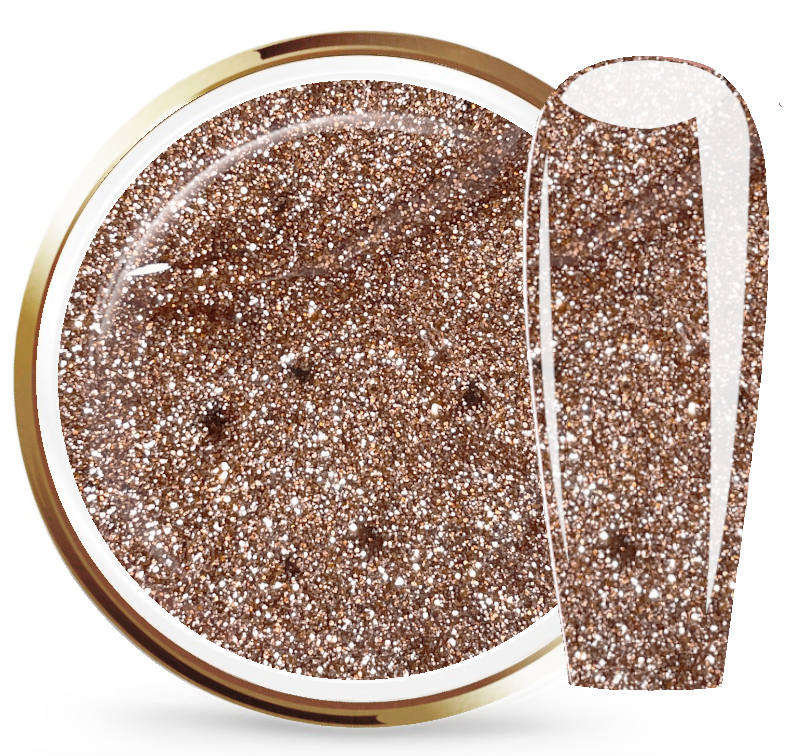 JUSTNAILS Glittergel - Worth it ABVERKAUF