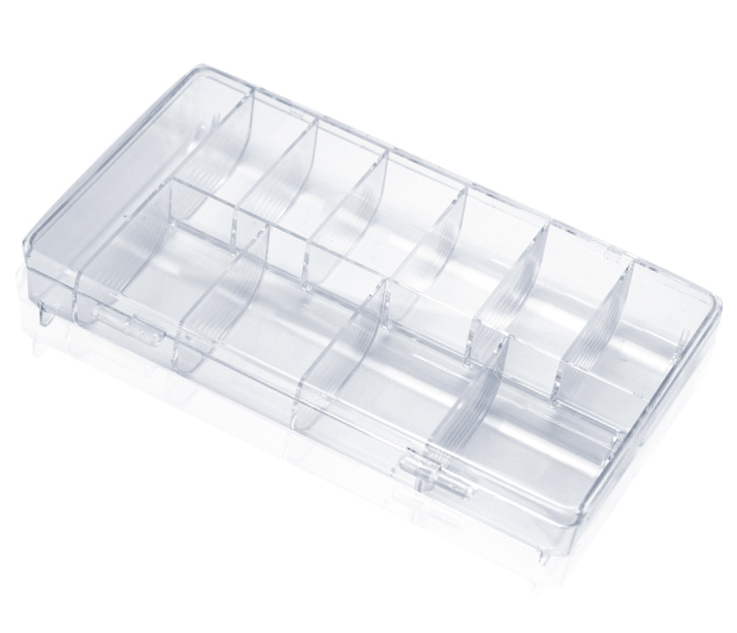 JUSTNAILS Tipbox leer transparent Plexi