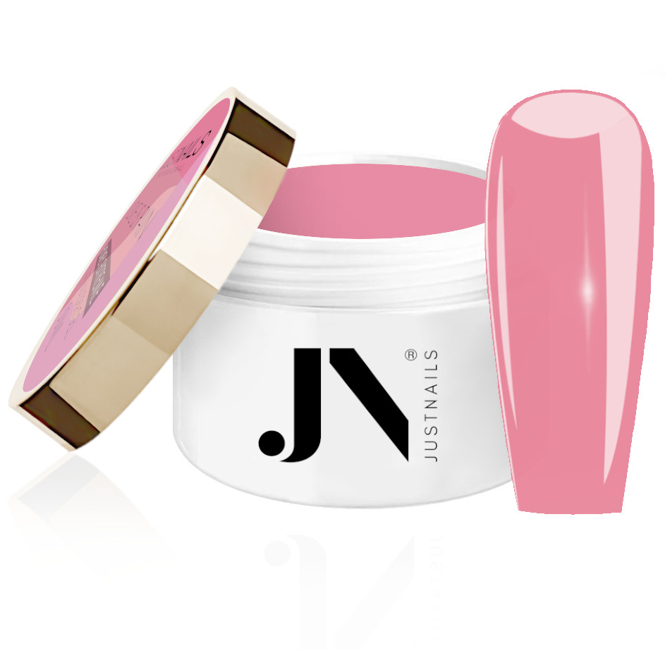 JUSTNAILS Fiberglas-Gel - Extreme Intense - Berry Rose ABVERKAUF   