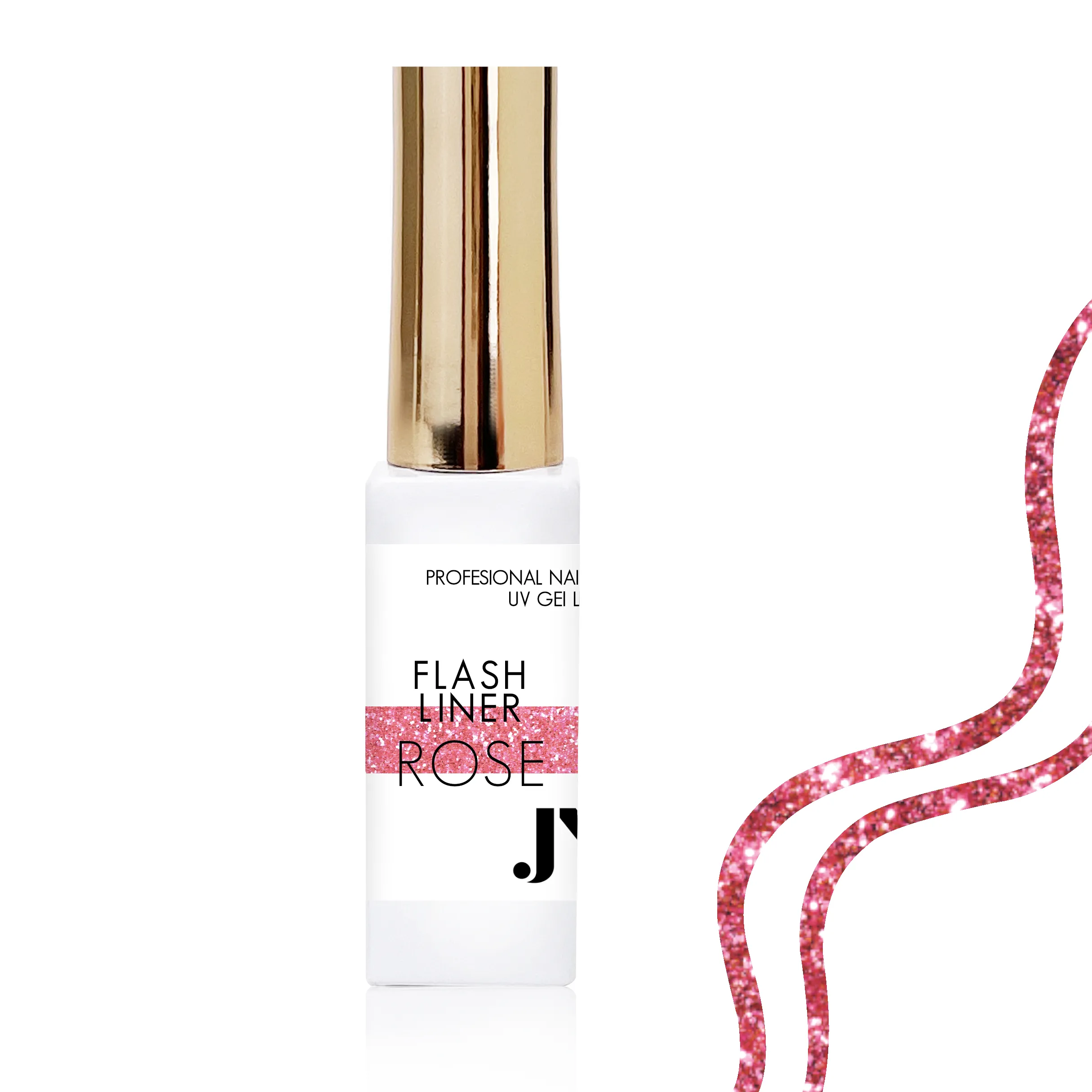 JUSTNAILS Nailart Liner Gel - Flash Rose