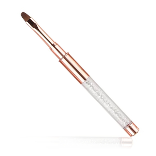 JUSTNAILS Premium Luminous Pinsel Rosé Gr. 6 Katzenzunge