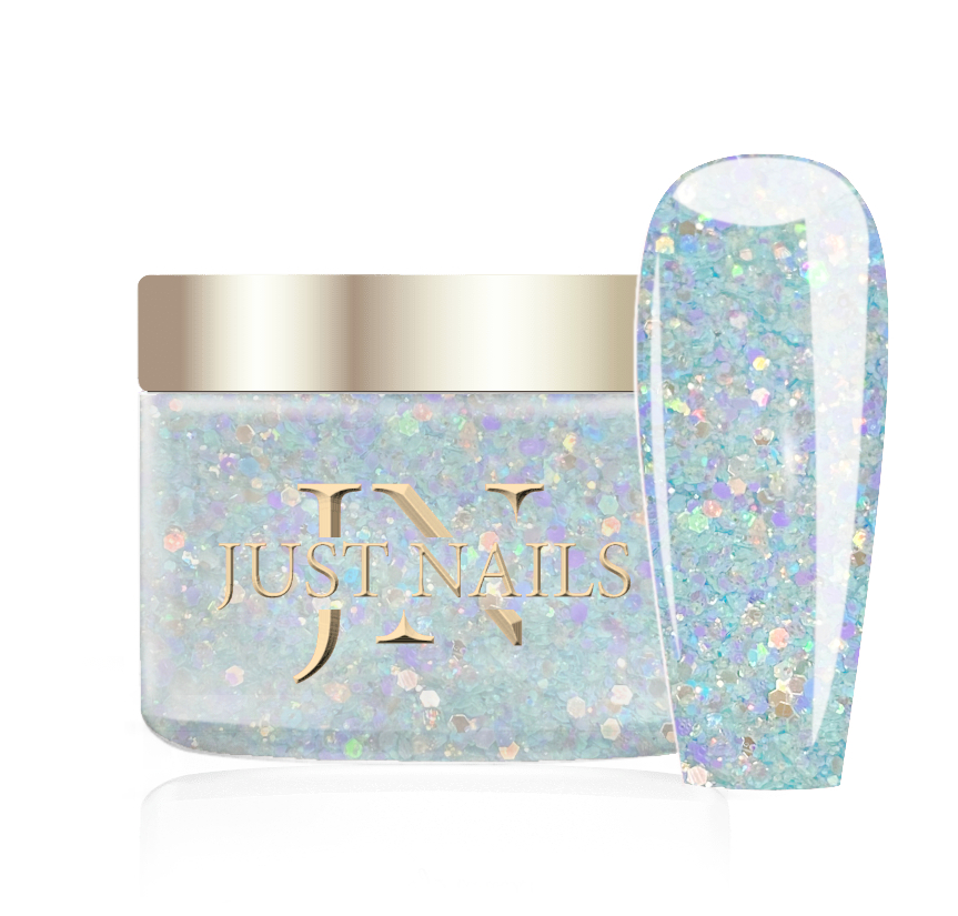 JUSTNAILS Premium Acryl Pulver - ICY BEACH 12g