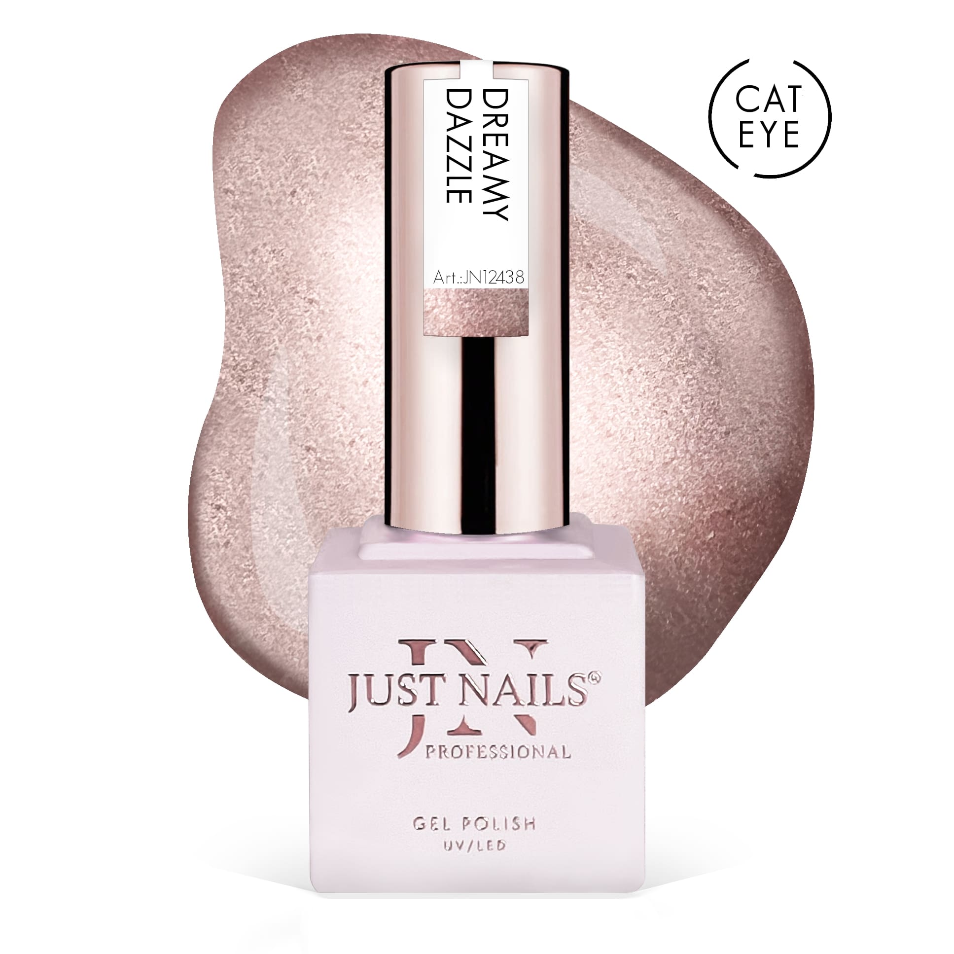 JUSTNAILS Polish Gel 5D Cat Eye - DREAMY DAZZLE