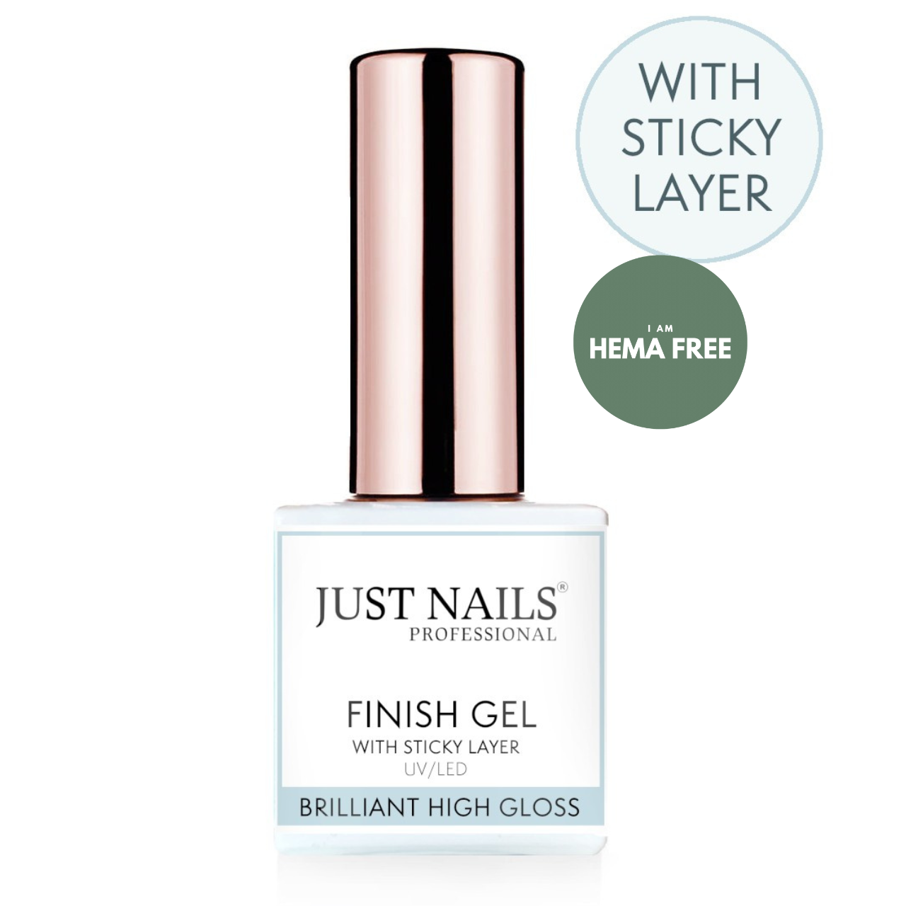 JUSTNAILS Brilliant High Gloss 10ml