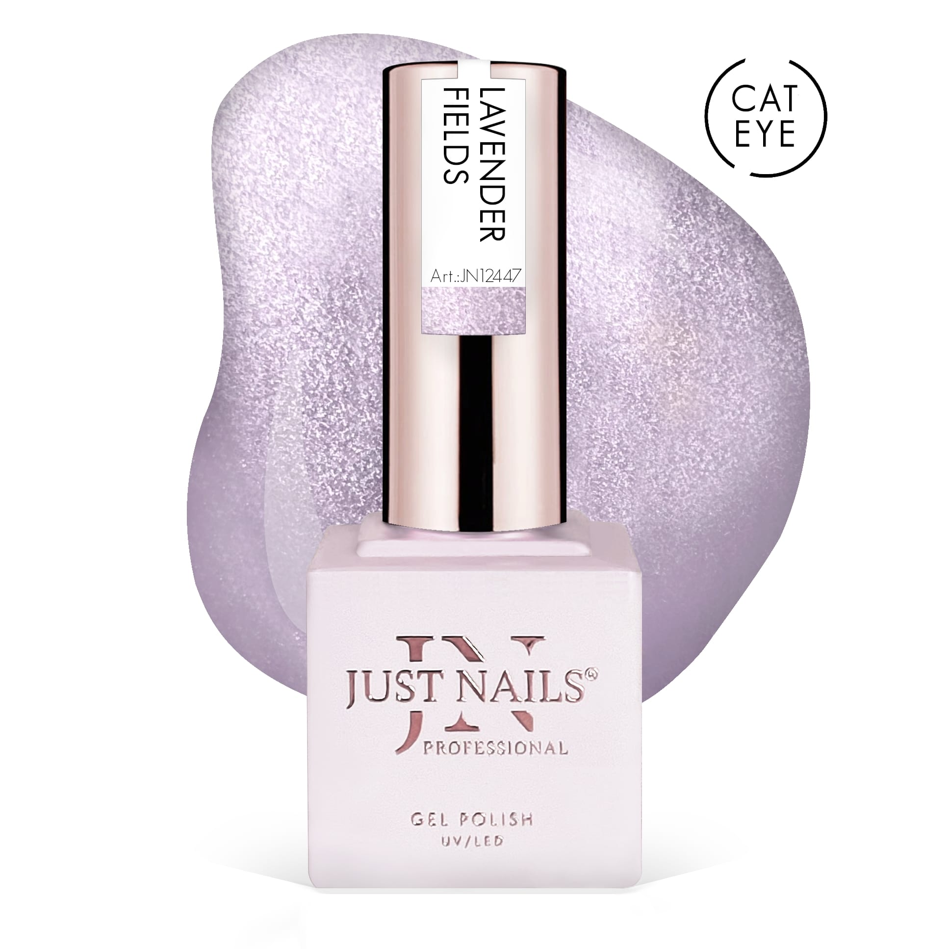 JUSTNAILS Polish Gel 5D Cat Eye - LAVENDER FIELDS