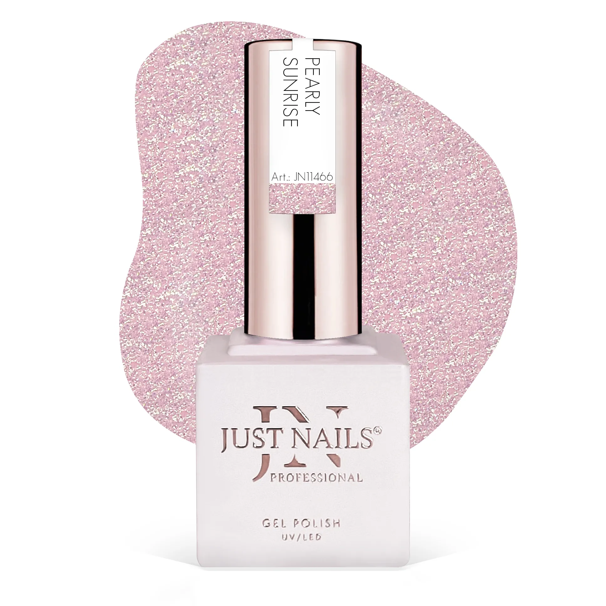JUSTNAILS Effect Gel Polish - PEARLY SUNRISE - Soak-off