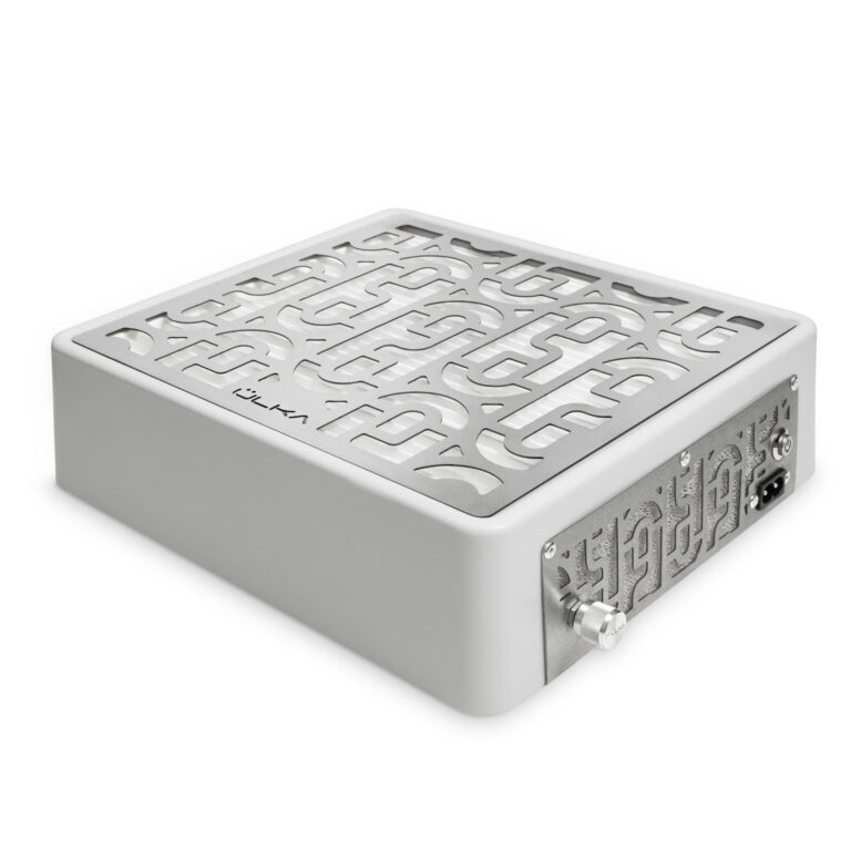 ÜLKA Tisch Staubabsaugung AERO - WEIß+Silber Gitter