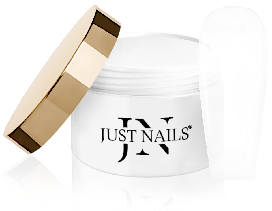 JUSTNAILS Cover Fibre Glace Premium Fibre - Soft White