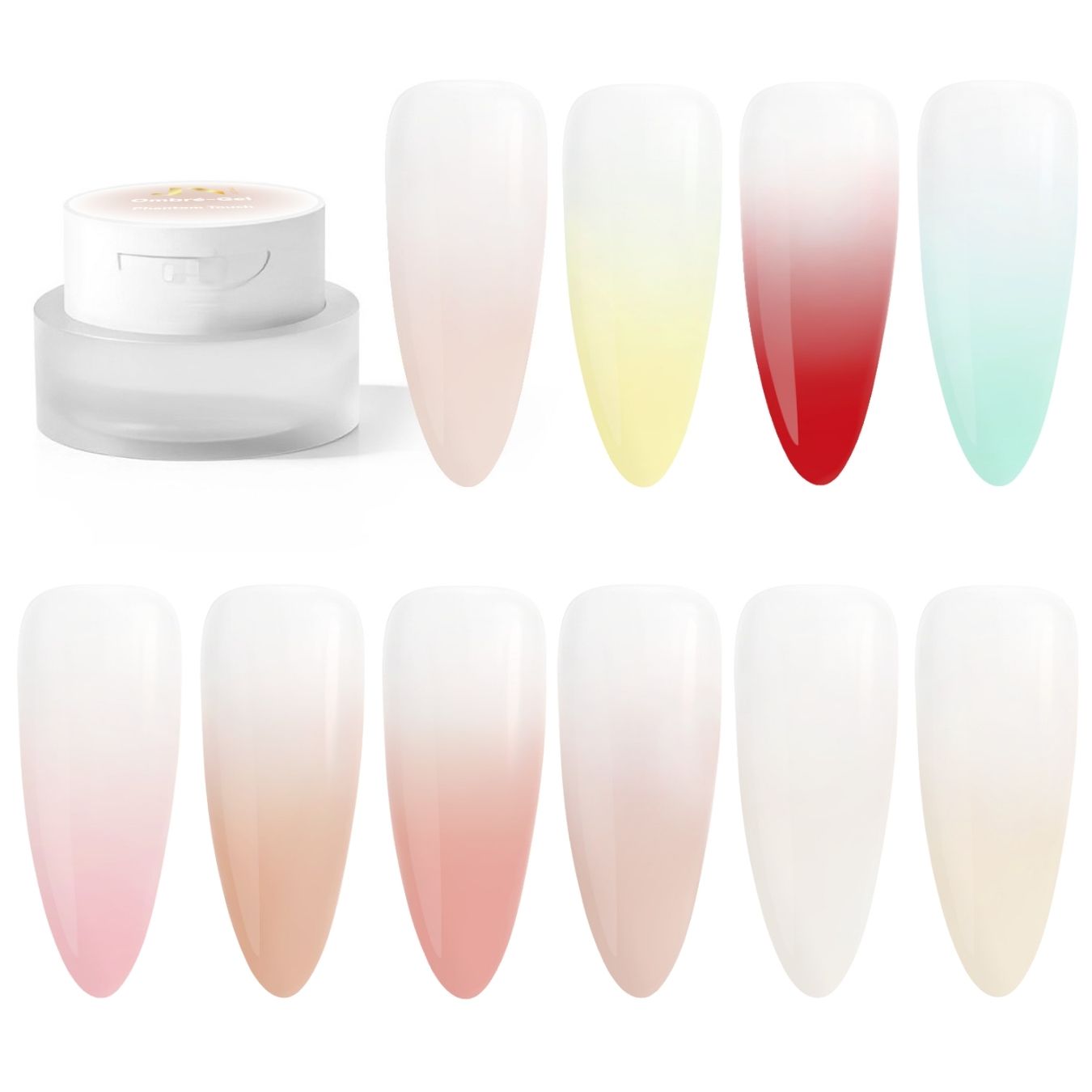 JUSTNAILS Nailartgel Ombre Gel - New Collection 2026