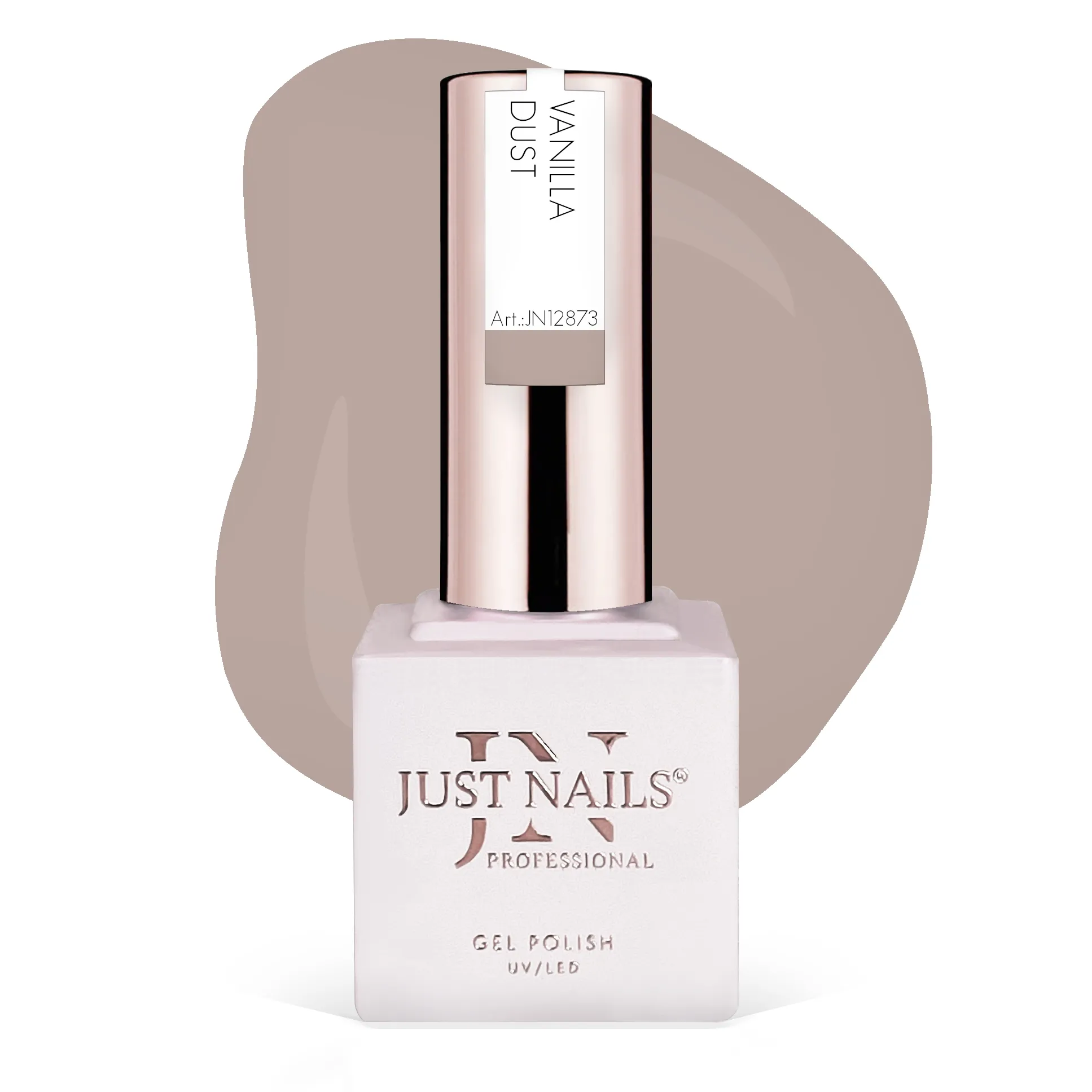JUSTNAILS Gel Polish Color - VANILLA DUST - Soak-off
