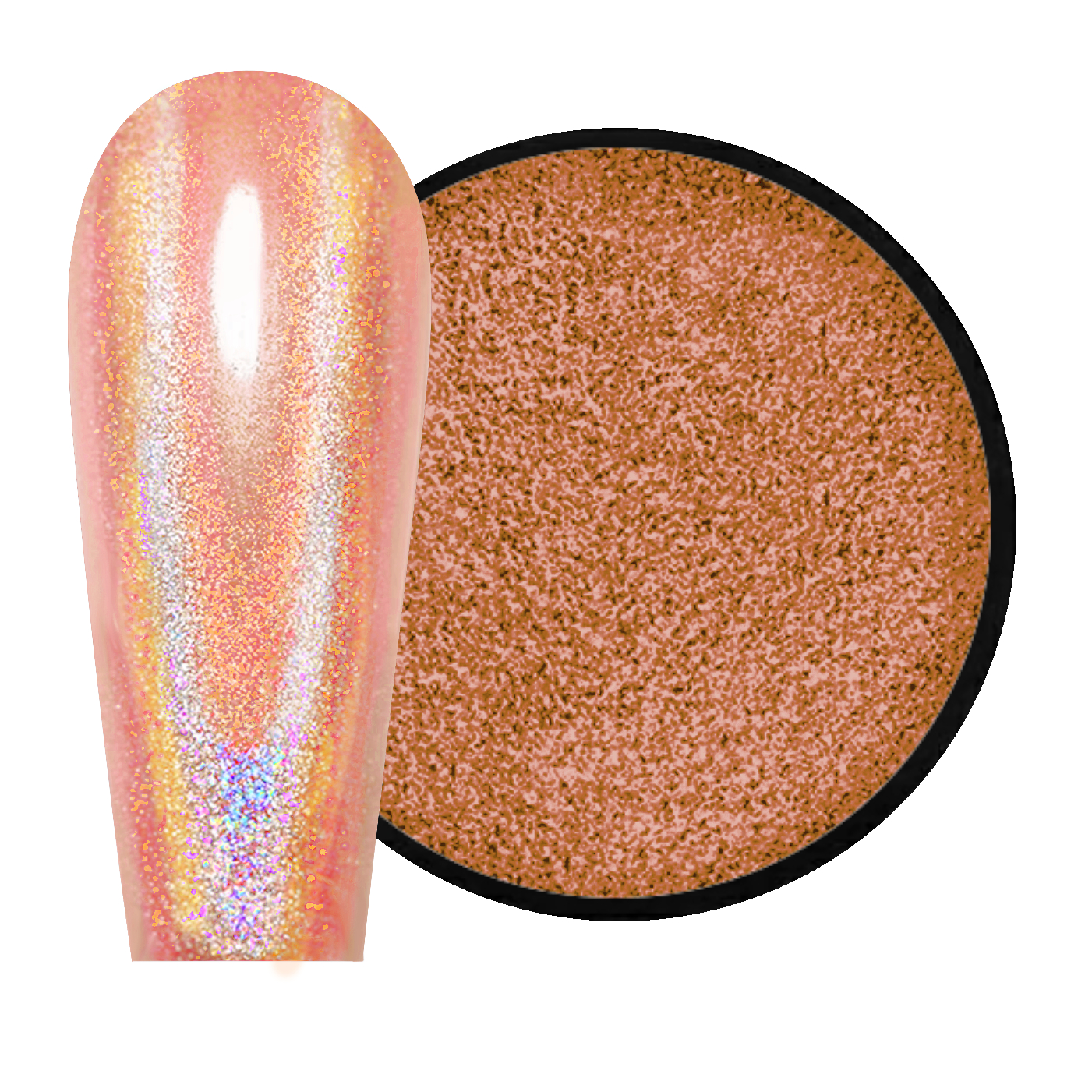 JUSTNAILS Holo-Dream - Burnt Splash