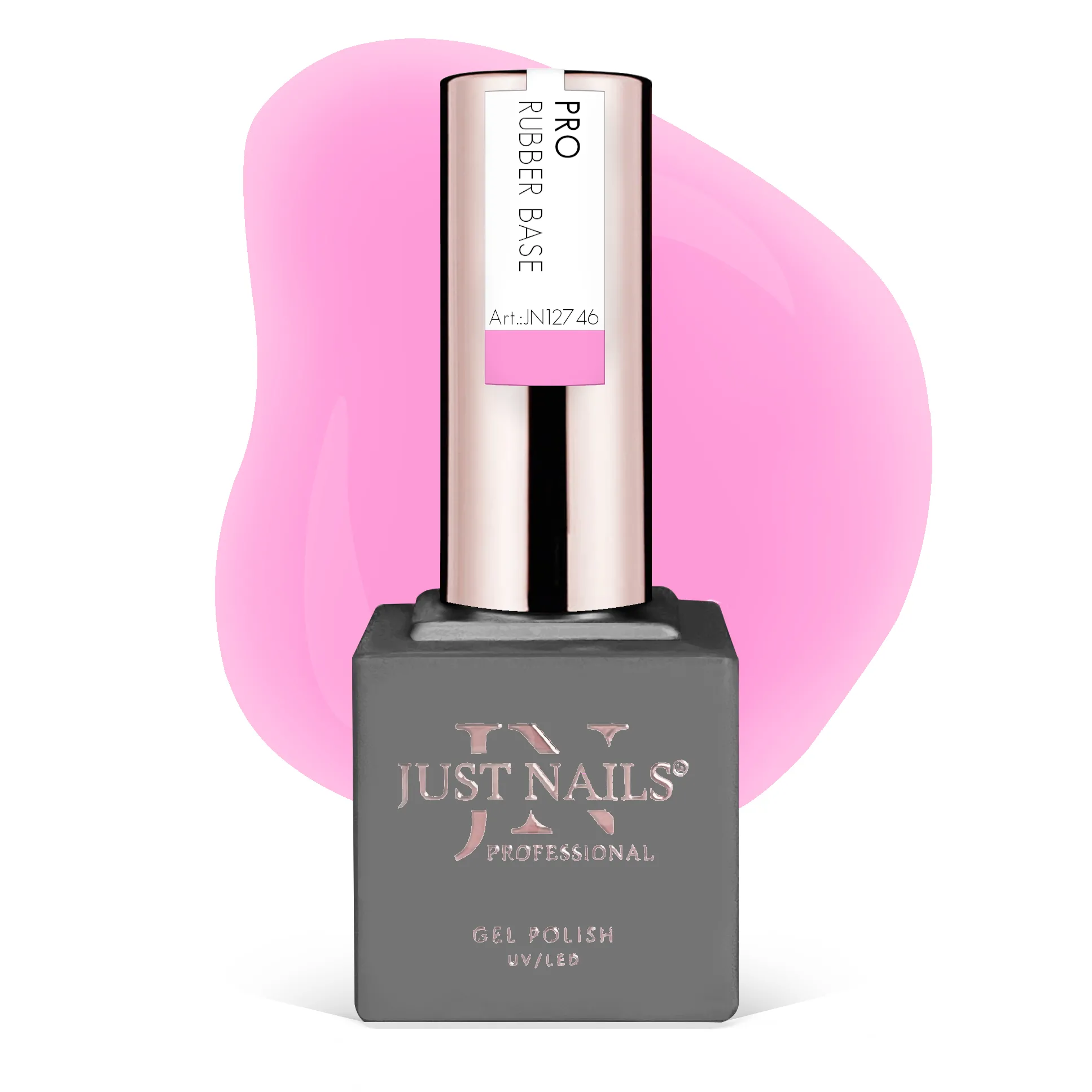 JUSTNAILS Pro Rubber Builder - BUBBLES & GIGGLES - Hybrid Soak-off