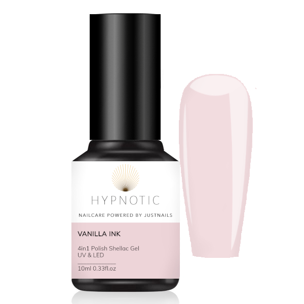 HYPNOTIC 4in1 Polish Shellac Gel - Vanilla Ink 10ml