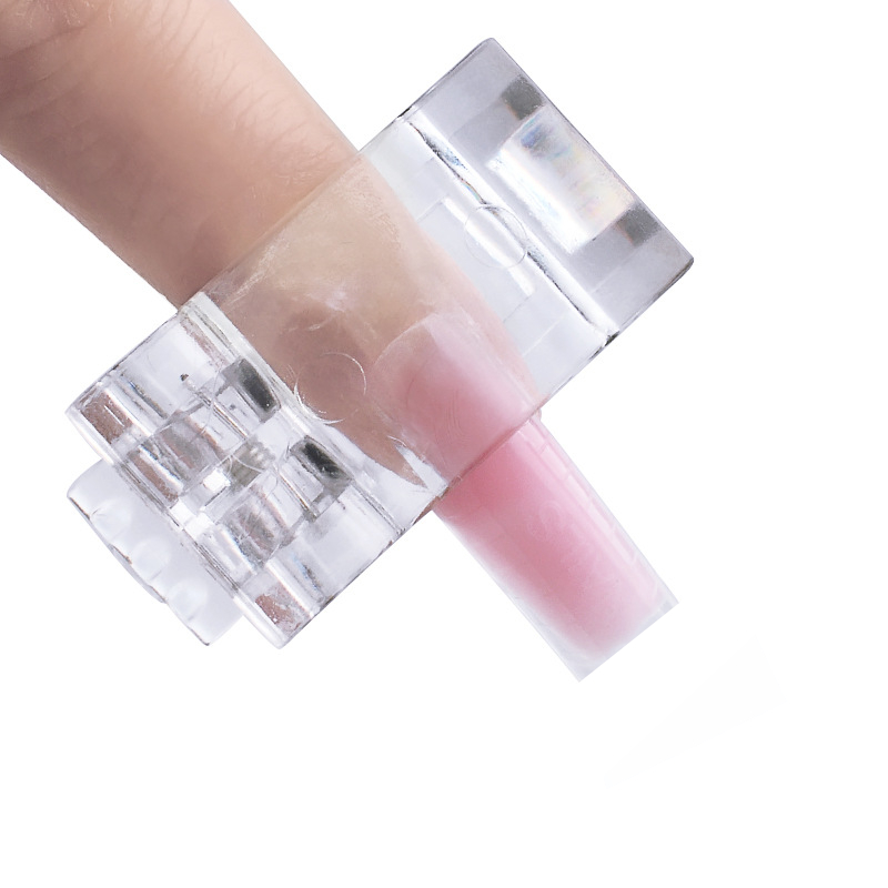 JUSTNAILS Polygel - Clip Halter Zange für Fullcover Tips