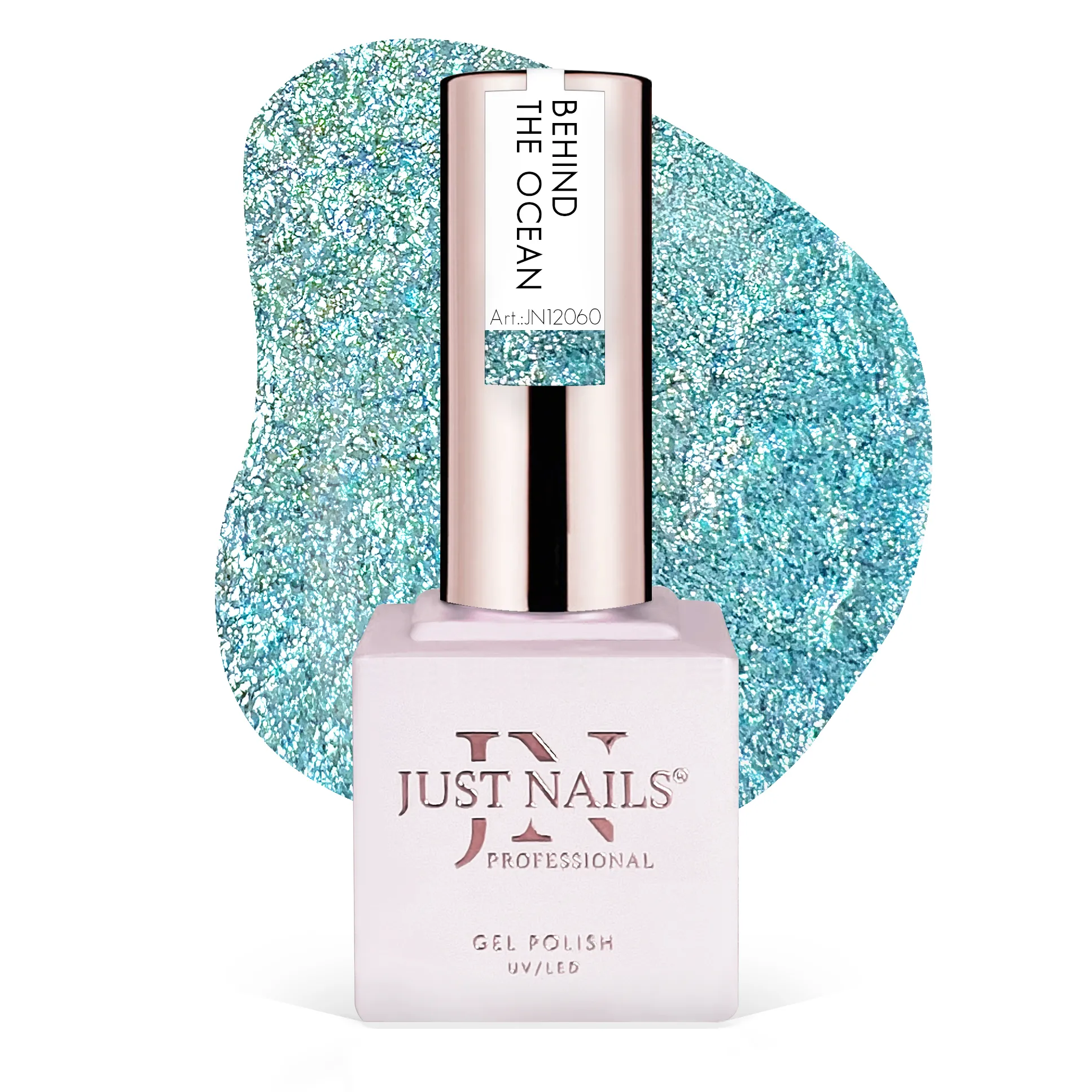 JUSTNAILS Polish Color Gel - BEHIND THE OCEAN -Soak-off ABVERKAUF