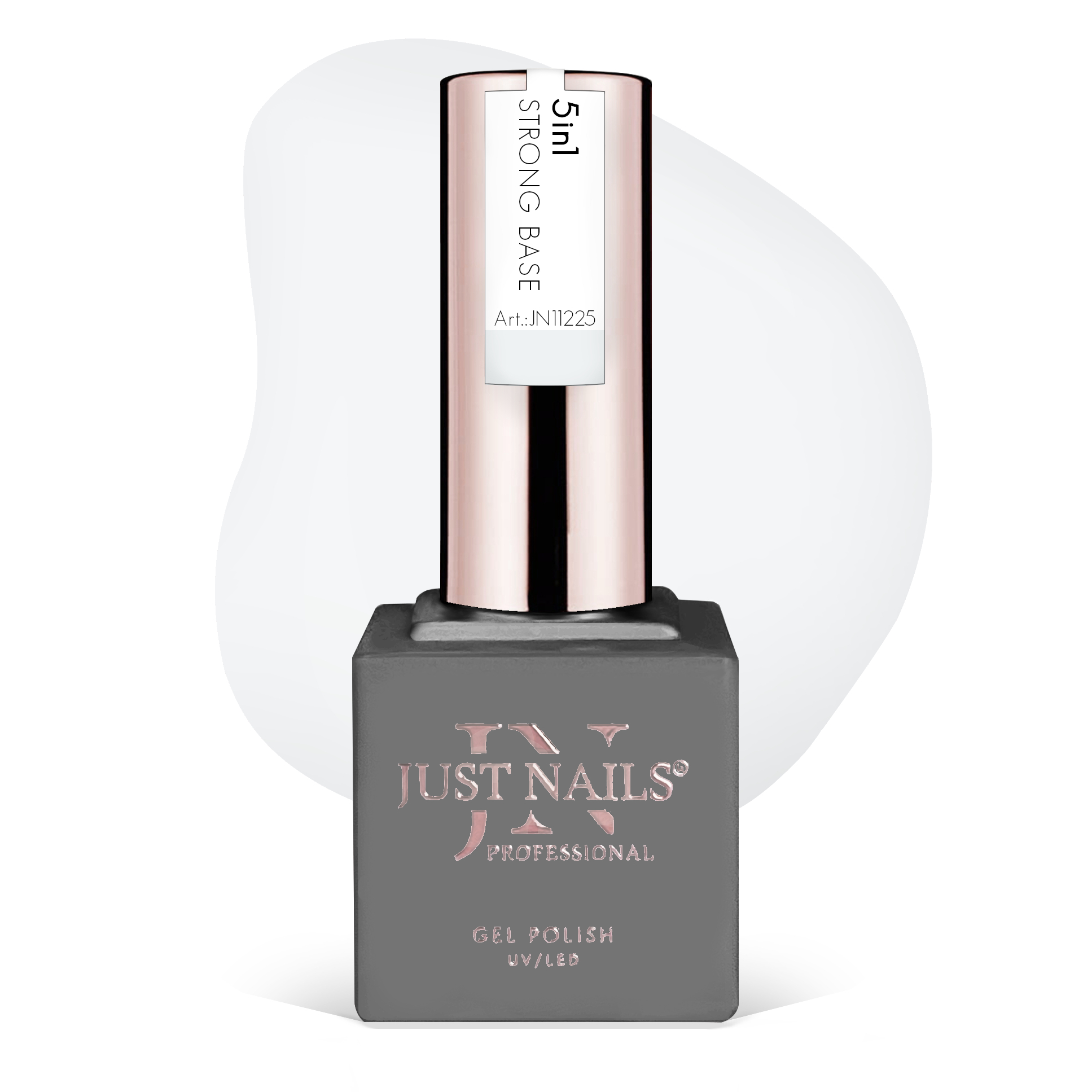 JUSTNAILS 5in1 Strong Builder Base Gel - Clear - Soak-off 